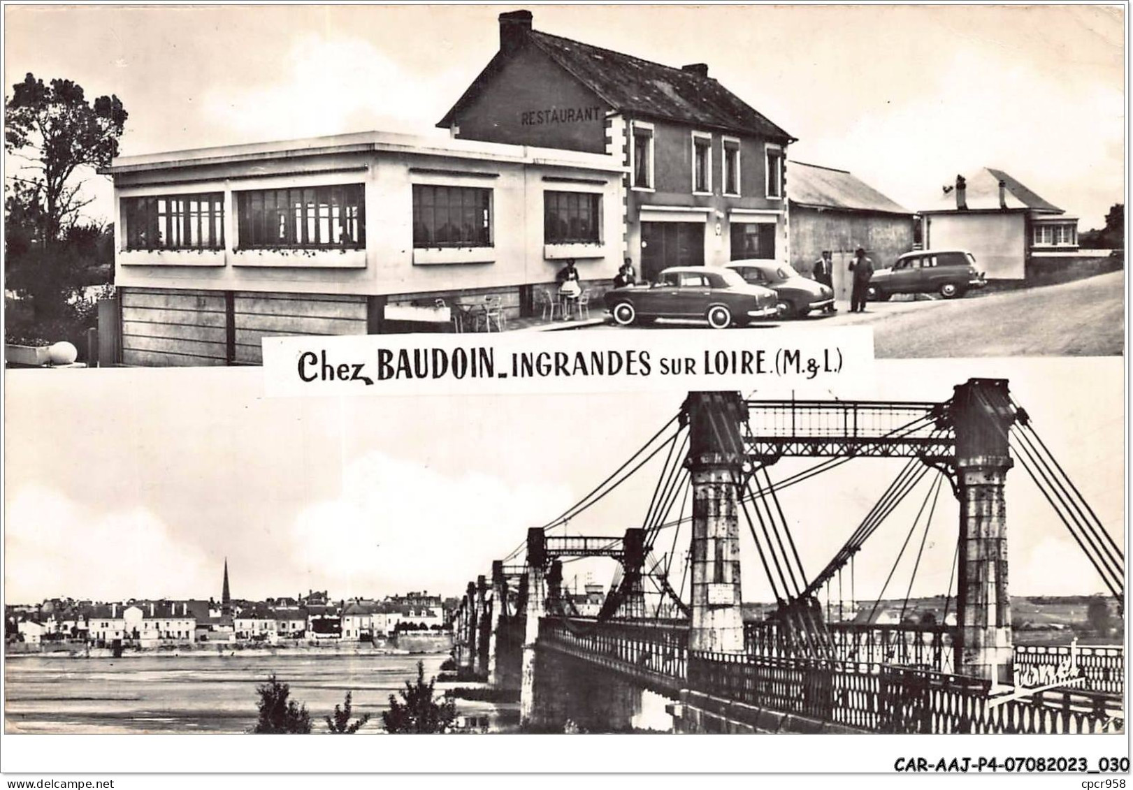 CAR-AAJP4-49-0295 - Chez Baudouin - INGRANDES SUR LOIRE - Sonstige & Ohne Zuordnung