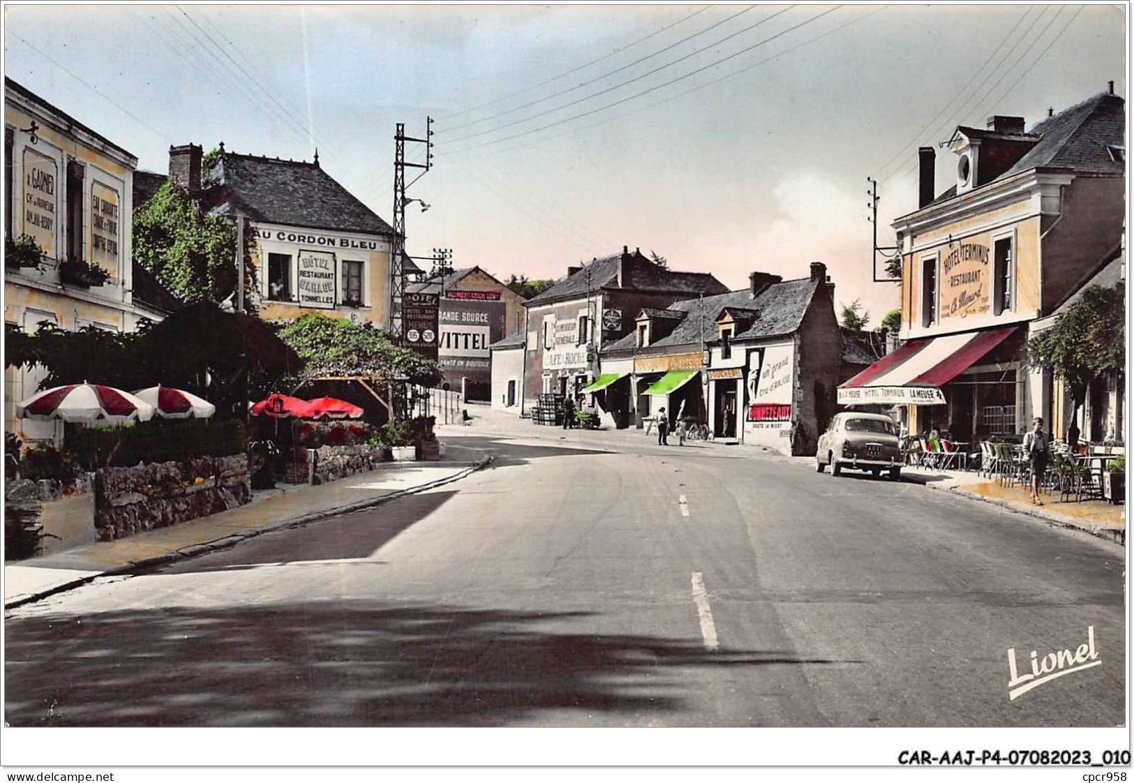 CAR-AAJP4-49-0285 - ERIGNE - Rue Maurice Bernais - Commerces - Sonstige & Ohne Zuordnung