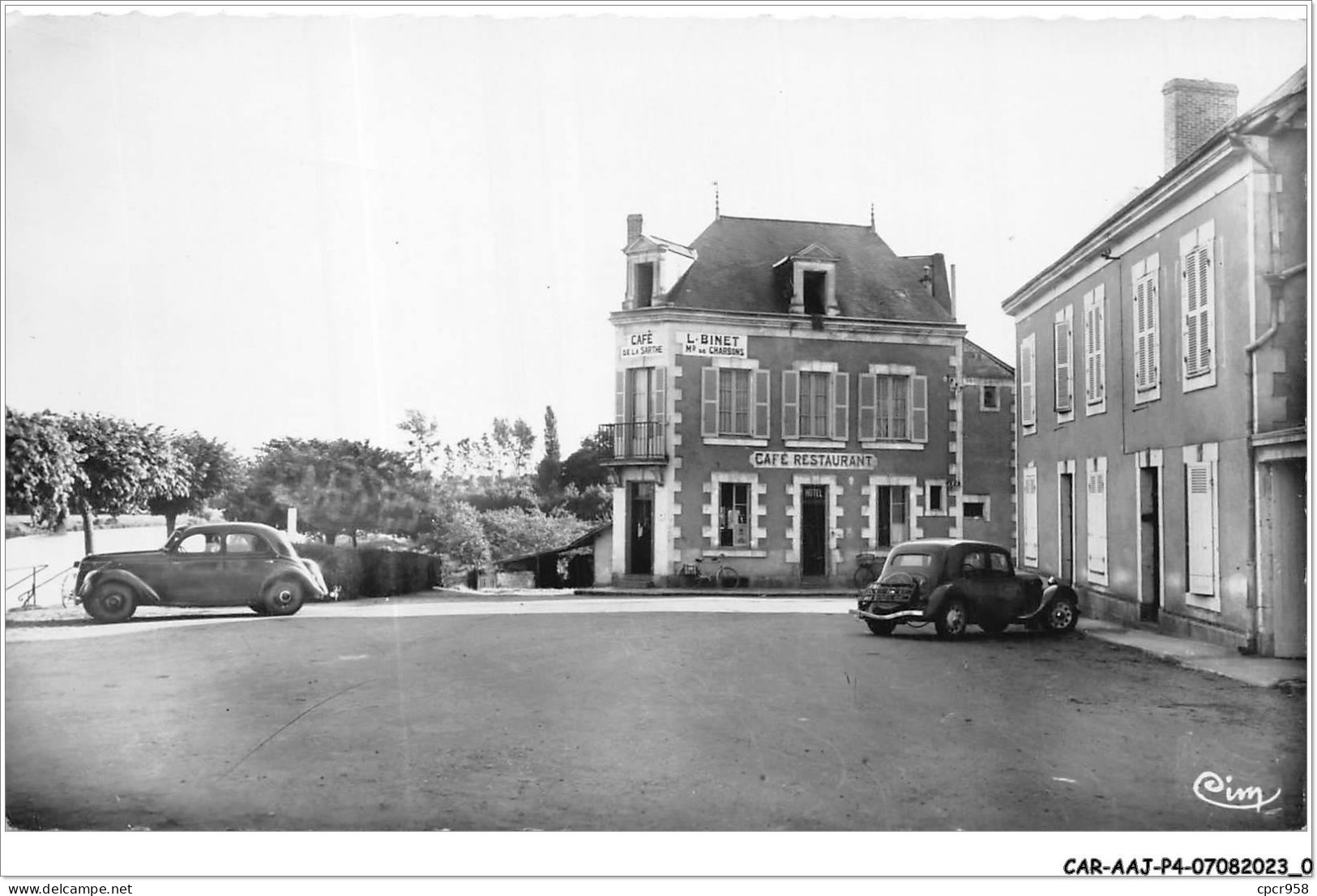 CAR-AAJP4-49-0280 - CHATEAUNEUF-SUR-SARTHE - Hôtel De La Sarthe - Chateauneuf Sur Sarthe