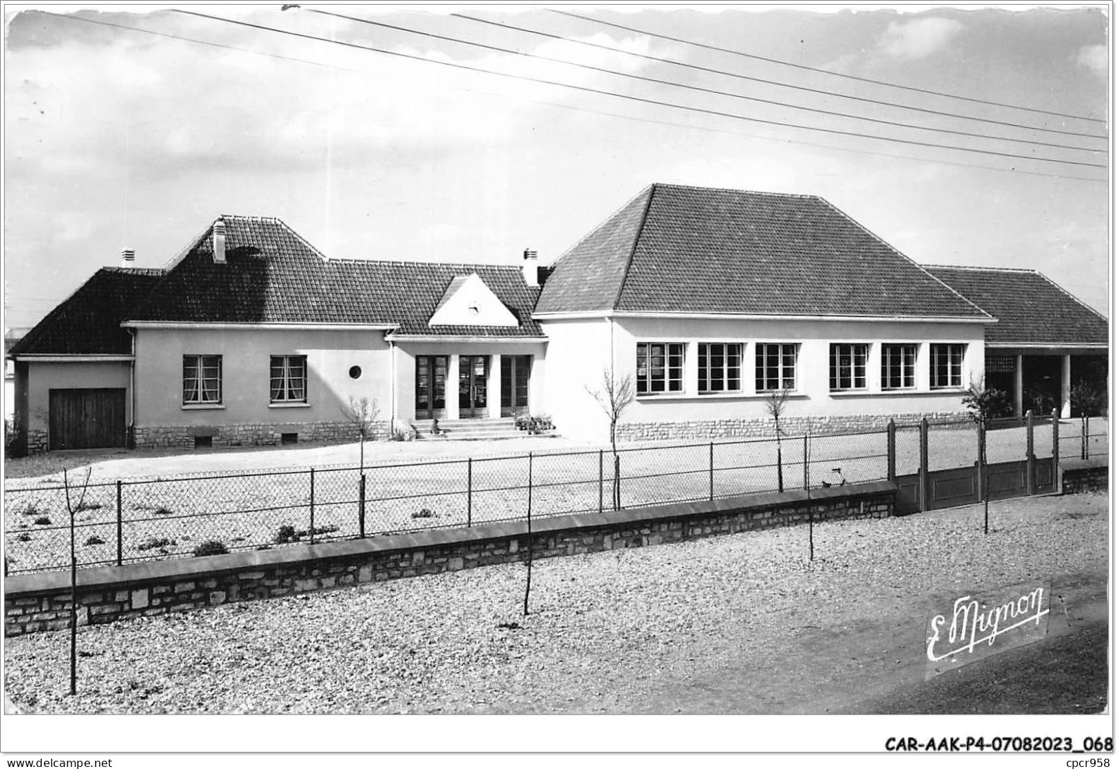 CAR-AAKP4-77-0383 - CANNES-ECLUSE - Le Groupe Scolaire - Sonstige & Ohne Zuordnung