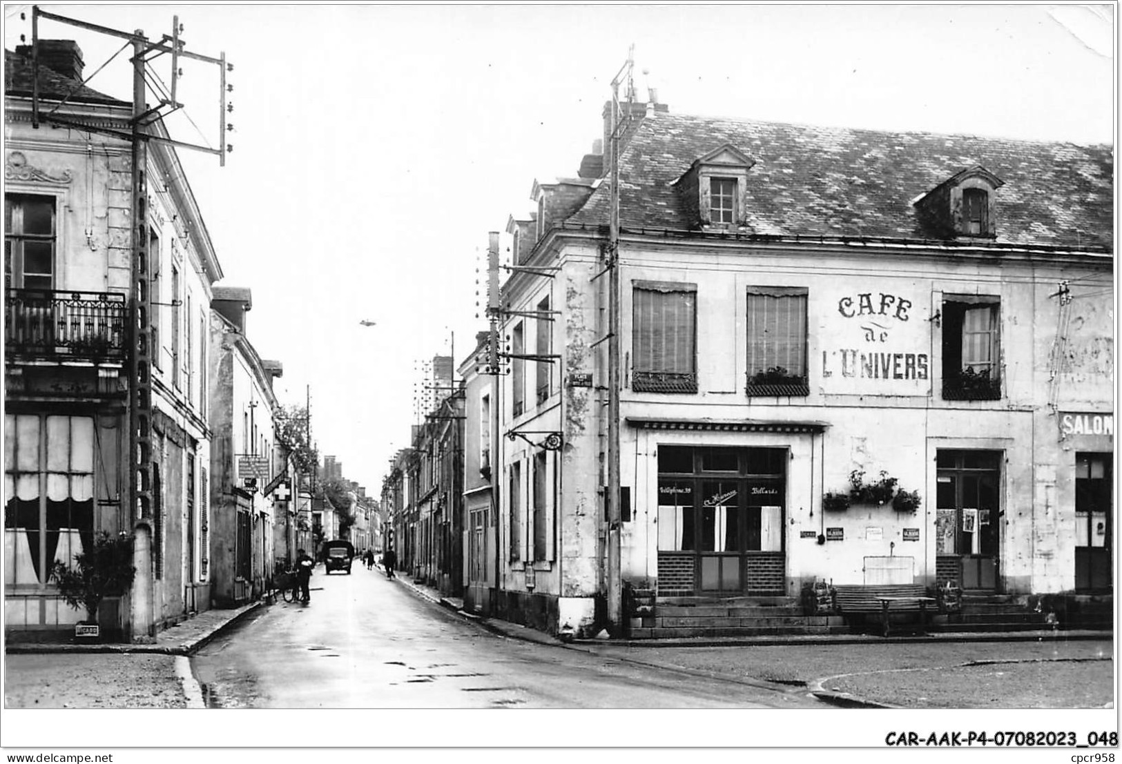 CAR-AAKP4-72-0373 - MAYET - Rue Bouttevin-Boullay - Café Del'Univers - Mayet