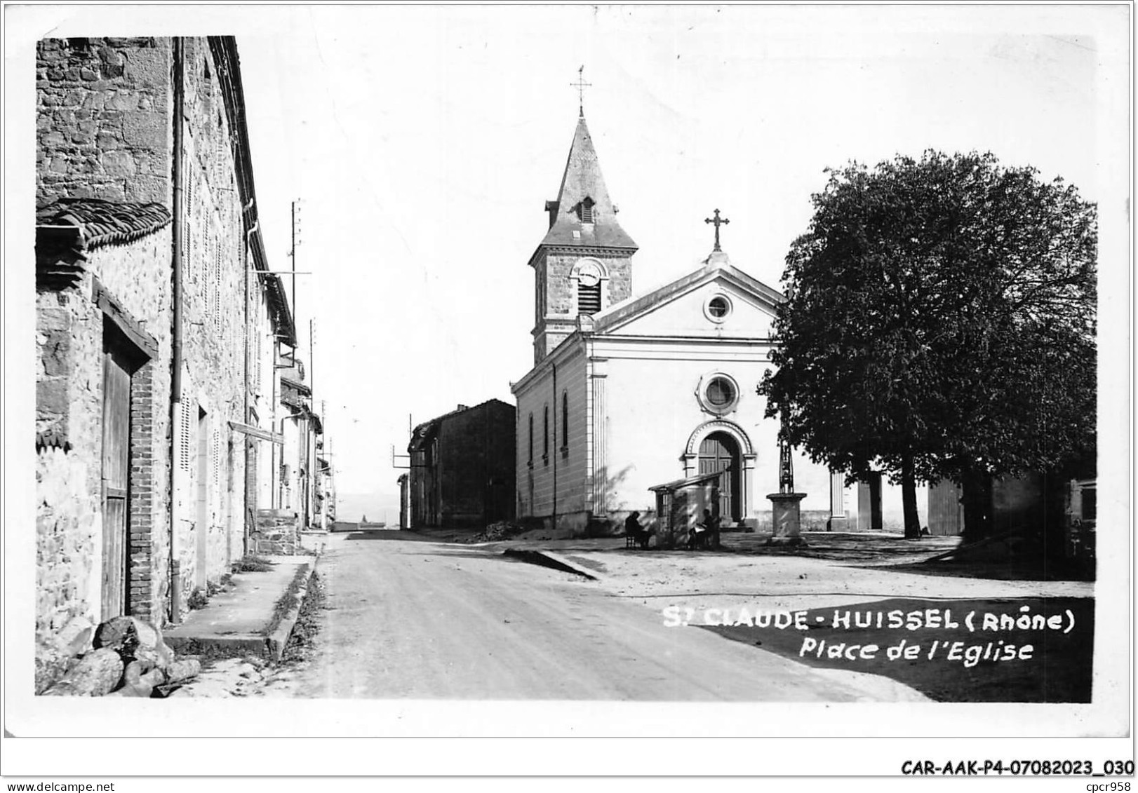 CAR-AAKP4-69-0364 - SAINT-CLAUDE-HUISSEL - Place De L'église - Other & Unclassified