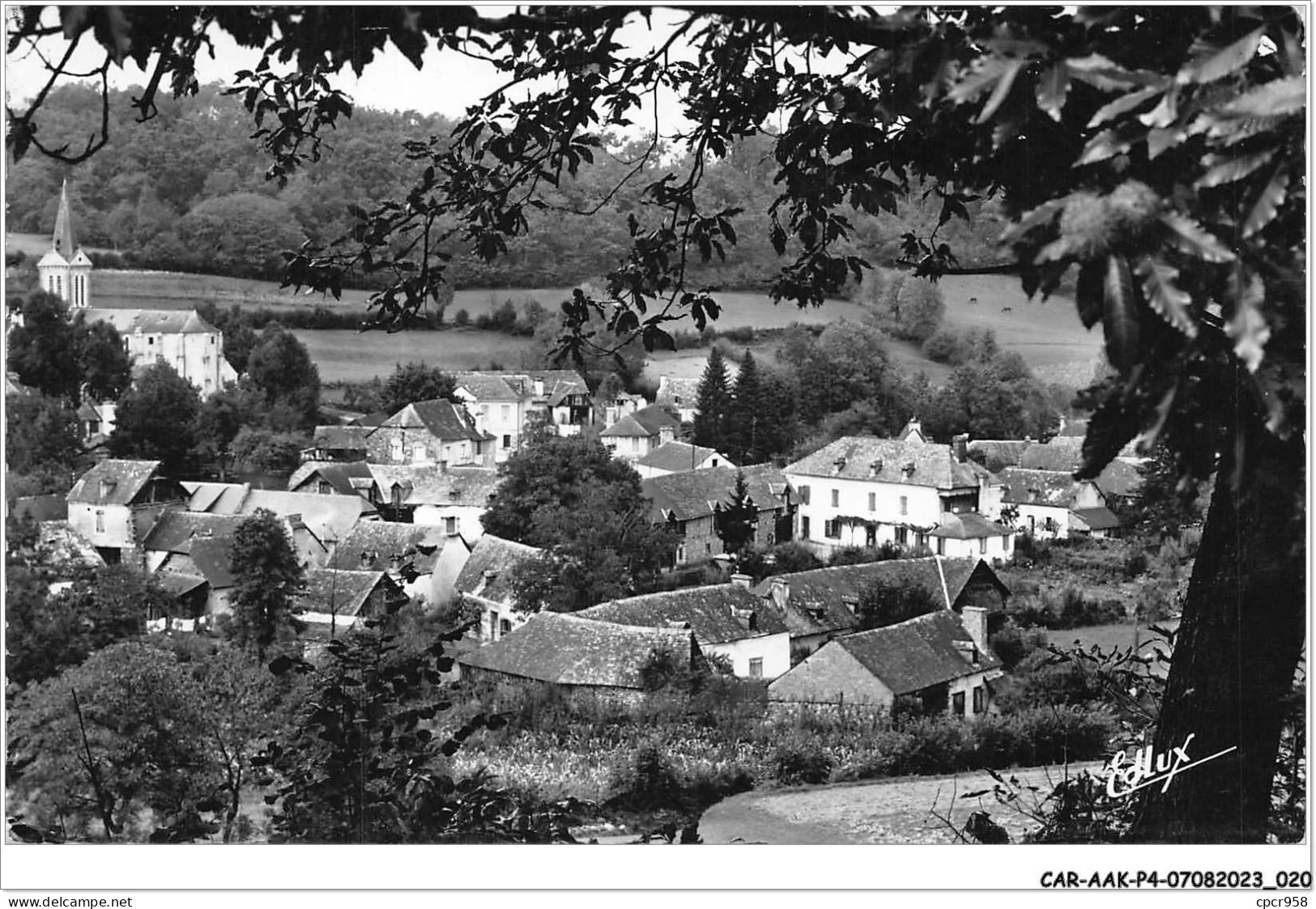 CAR-AAKP4-65-0359 - BARTRES - Vue Générale, Prise Des Châtaignerais Avoisinant La Bergerie à Droite - Maison Lagües - Sonstige & Ohne Zuordnung