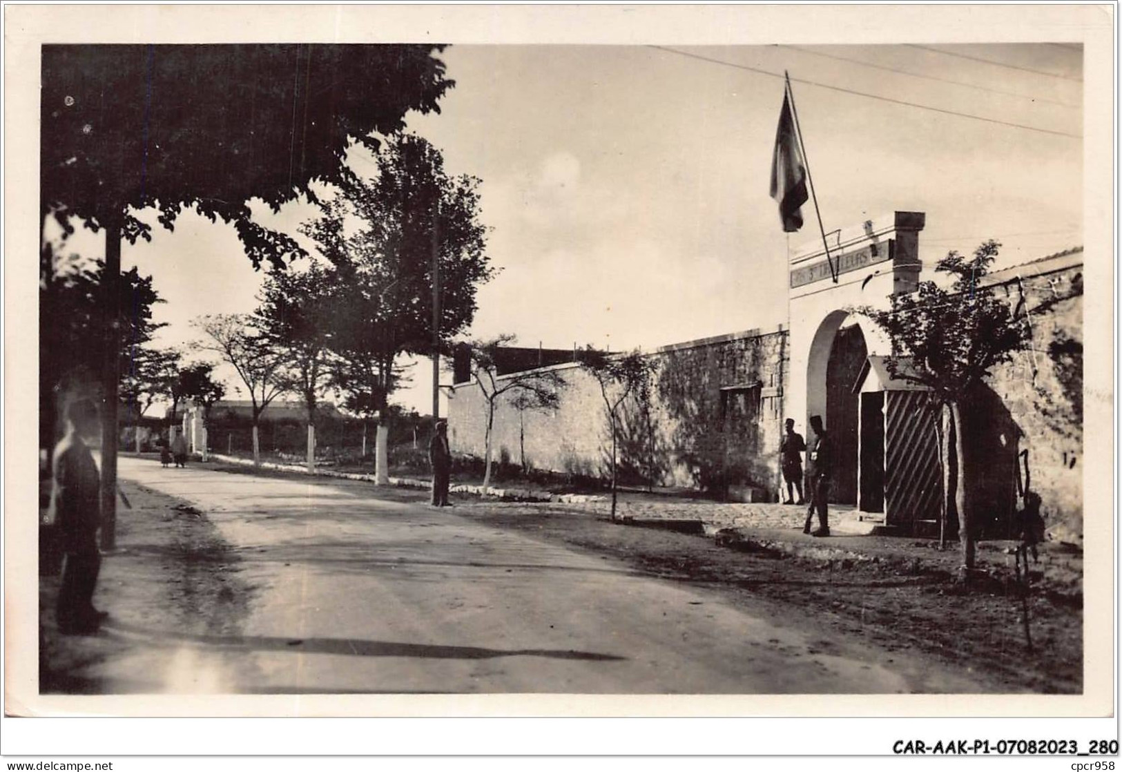 CAR-AAKP1-Algérie-0141 - AIN-BEIDA - La Caserne - Autres & Non Classés