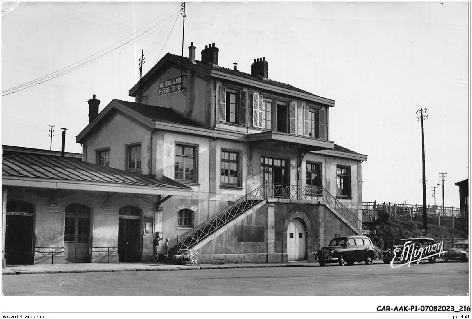 CAR-AAKP1-94-0109 - VILLIERS-SUR-MARNE - La Gare - Villiers Sur Marne