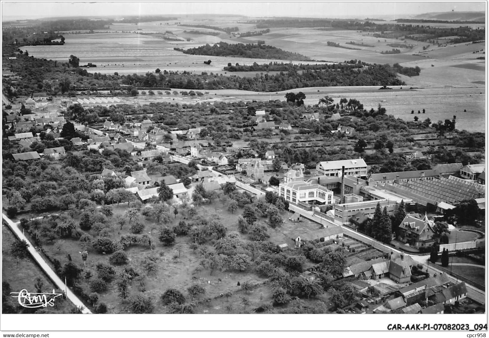 CAR-AAKP1-76-0048 - ST-NICOLAS-D'ALIERMONT - Vue Aérienne - Le Bout D'Amont - Other & Unclassified