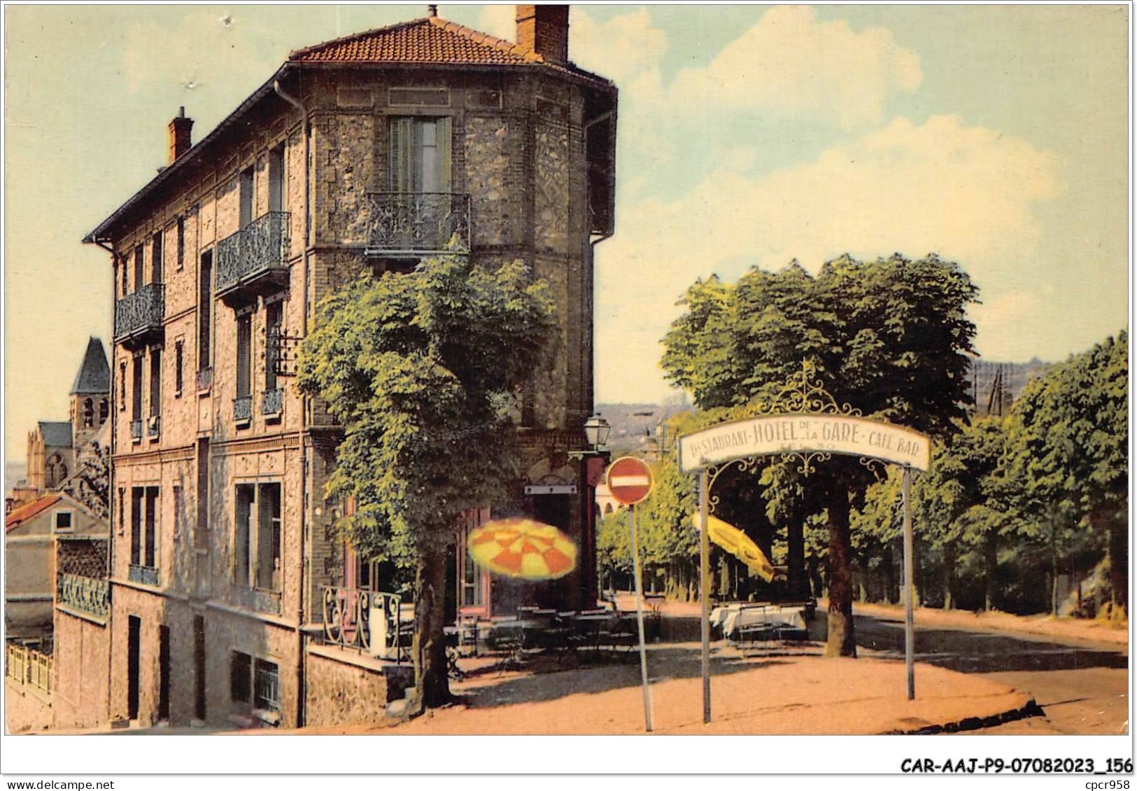 CAR-AAJP9-78-0863 - TRIEL-SUR-SEINE - Hôtel De La Gare - Confort, Cuisine, Cave Renommée - Triel Sur Seine