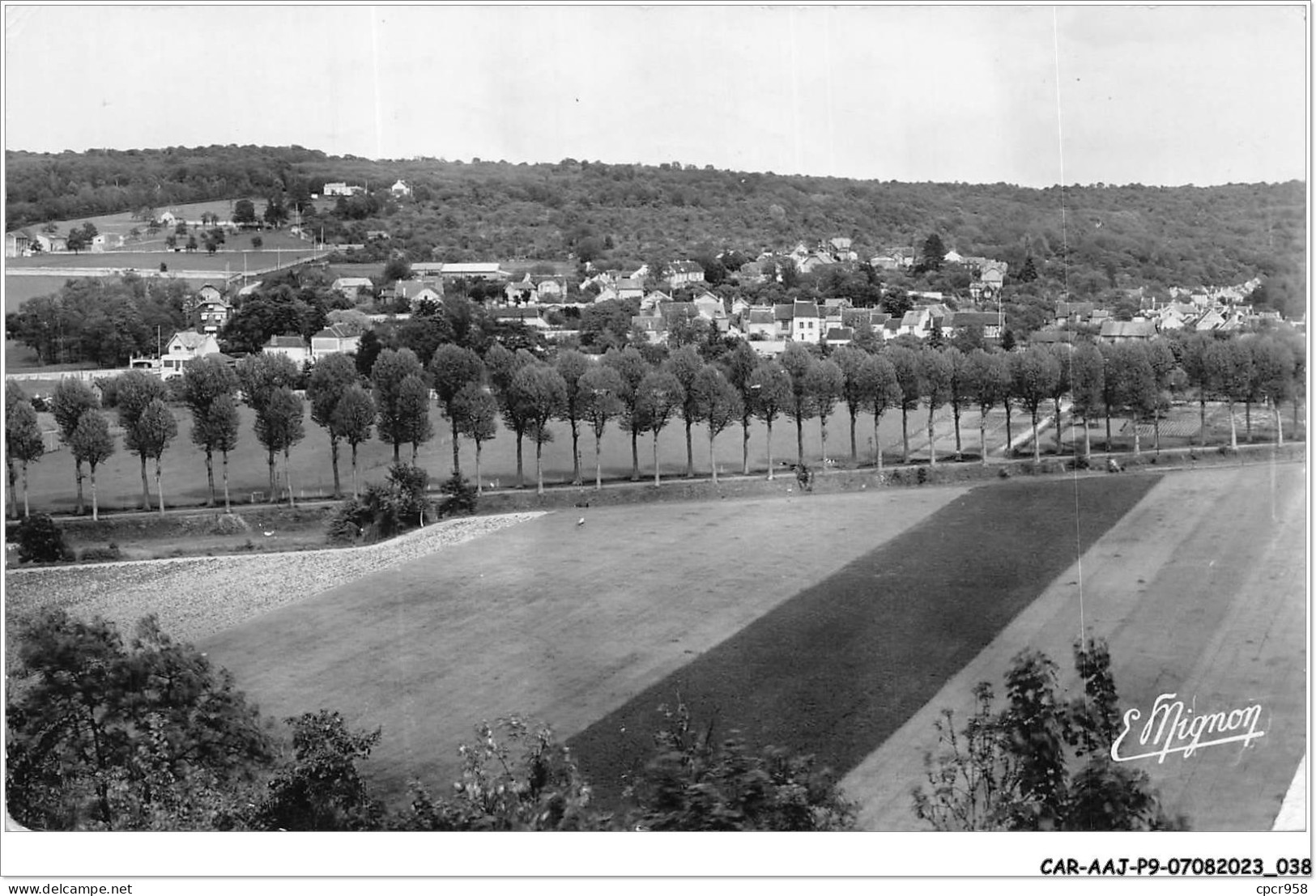 CAR-AAJP9-77-0804 - LA FERTE-SOUS-JOUARRE - Vue Générale Du Petit Venteuil Et De Saint-Martin - La Ferte Sous Jouarre