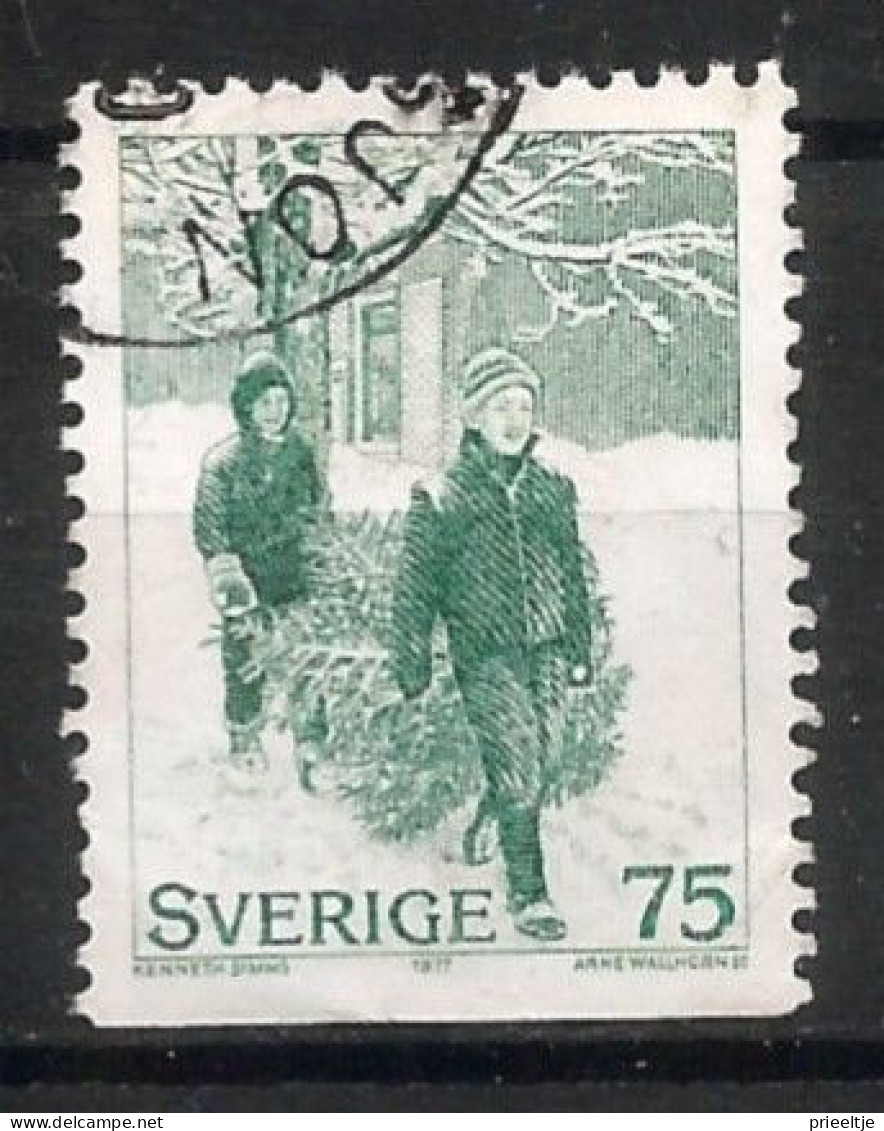 Sweden 1977 Christmas Preparations Y.T. 986 (0) - Gebraucht