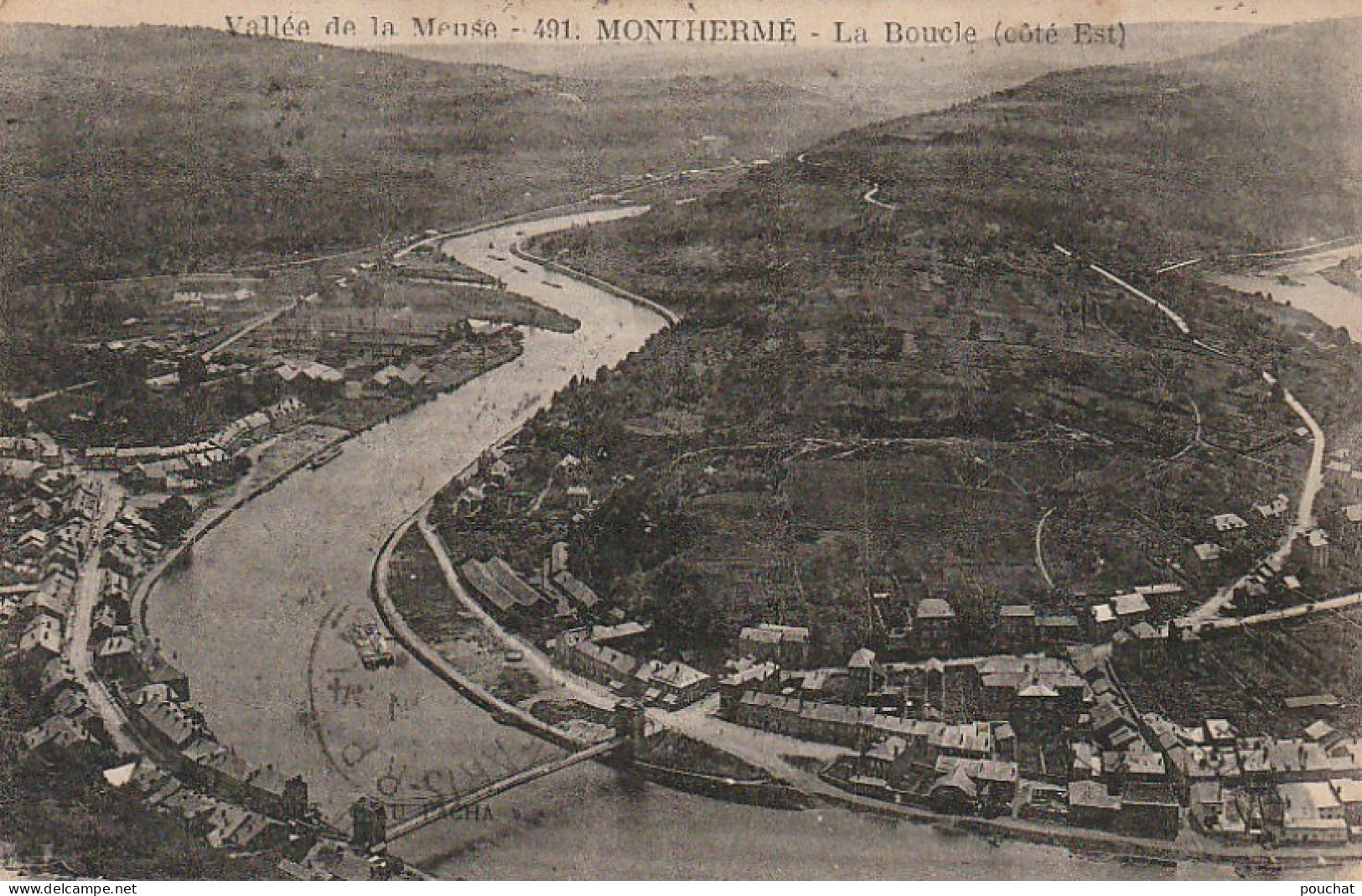 WA 18-(08) VALLEE DE LA MEUSE - MONTHERME - LA BOUCLE  - 2 SCANS - Montherme