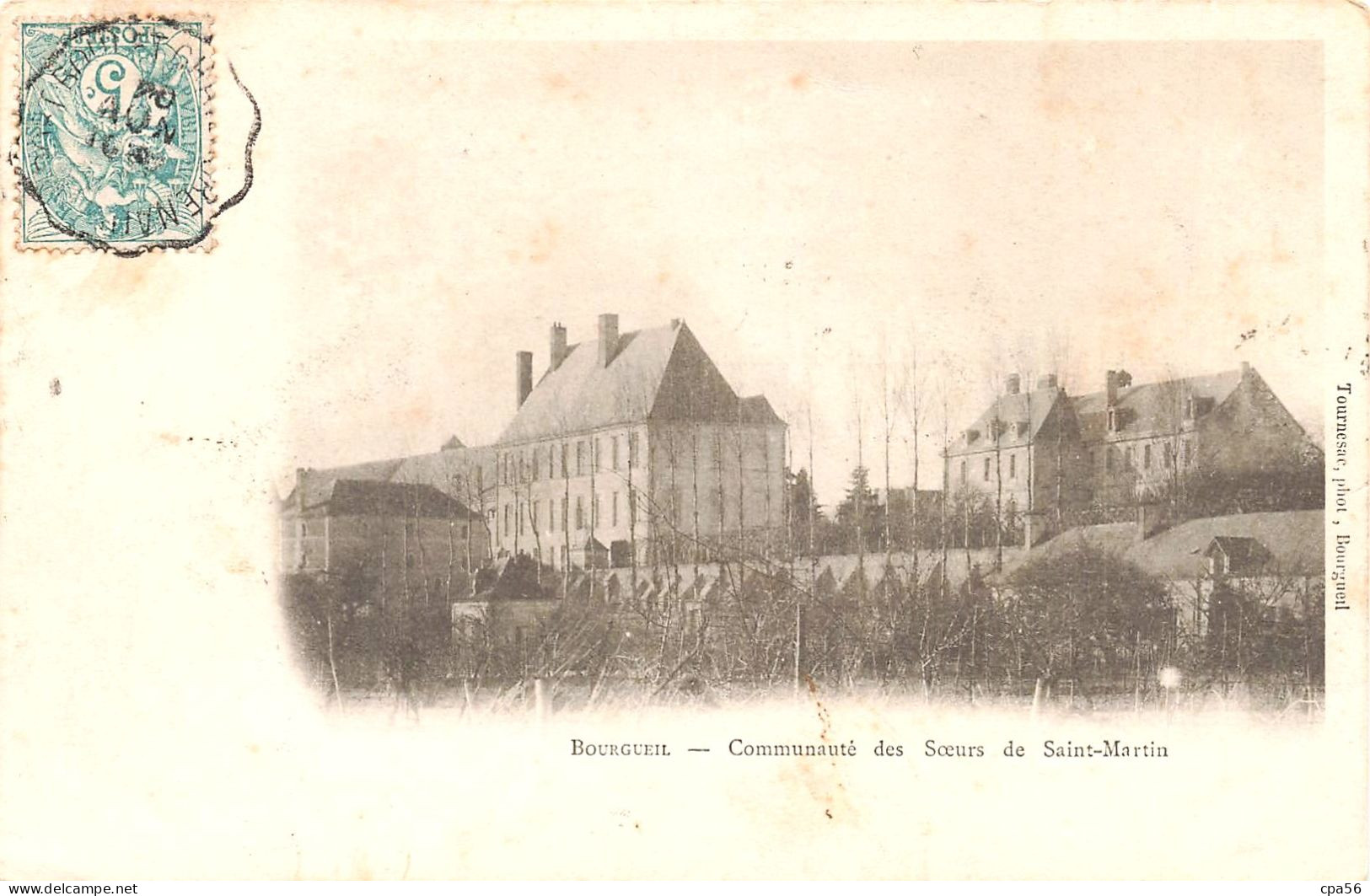 BOURGUEIL - Carte Précurseur Cliché 1900 - Communauté Des Soeurs De SAINT-MARTIN - VENTE DIRECTE X - Autres & Non Classés