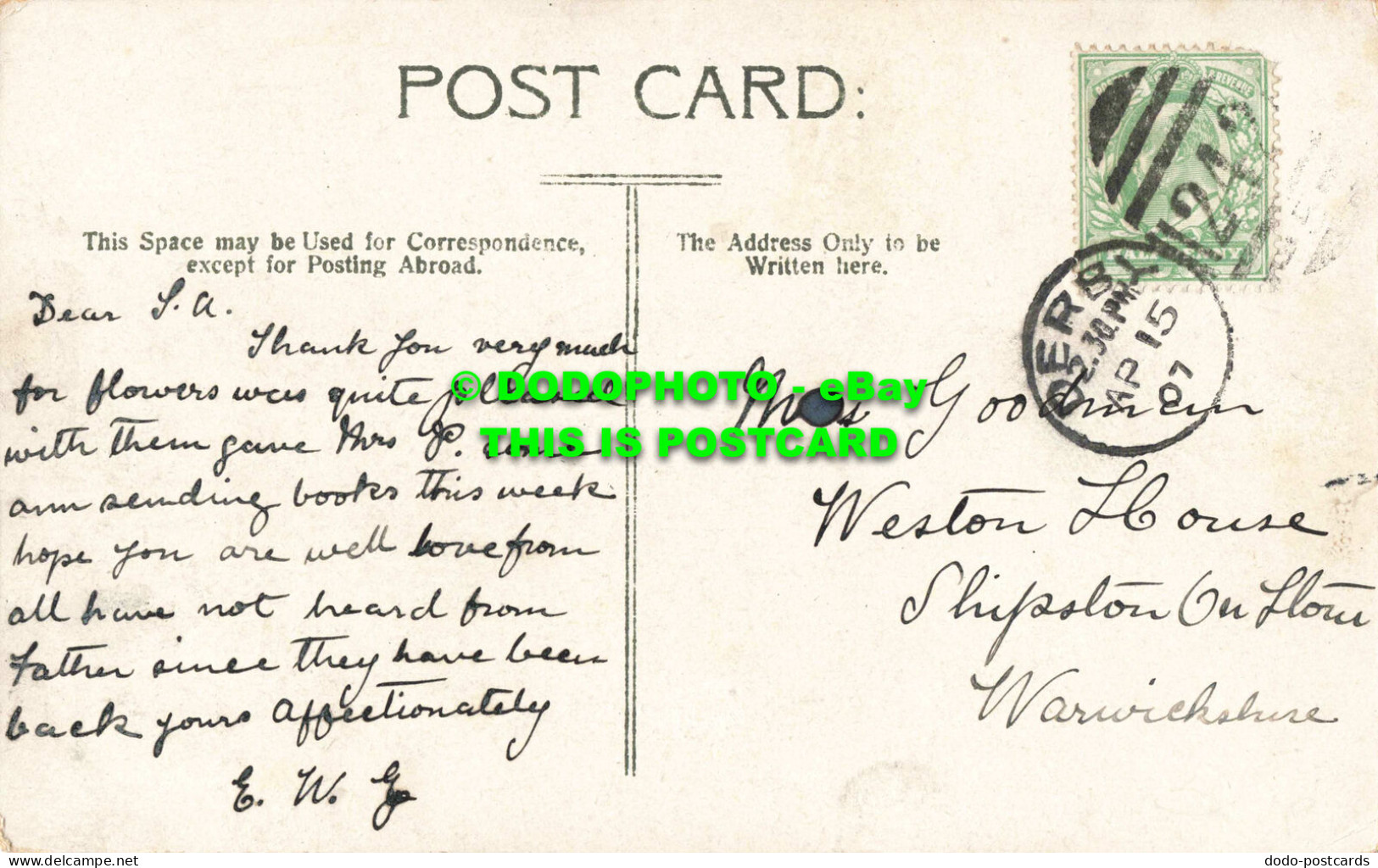 R562145 London. London Bridge. Postcard. 1907 - Andere & Zonder Classificatie