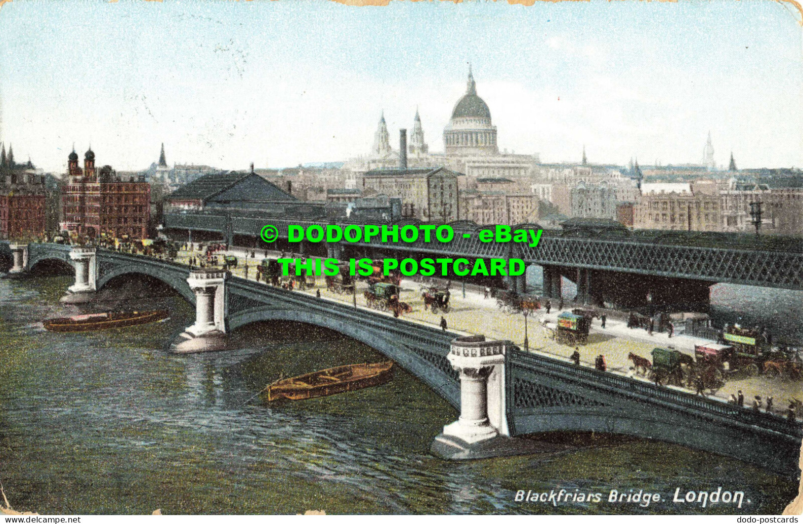 R562146 London. Blackfriars Bridge. E. Gordon Smith - Sonstige & Ohne Zuordnung