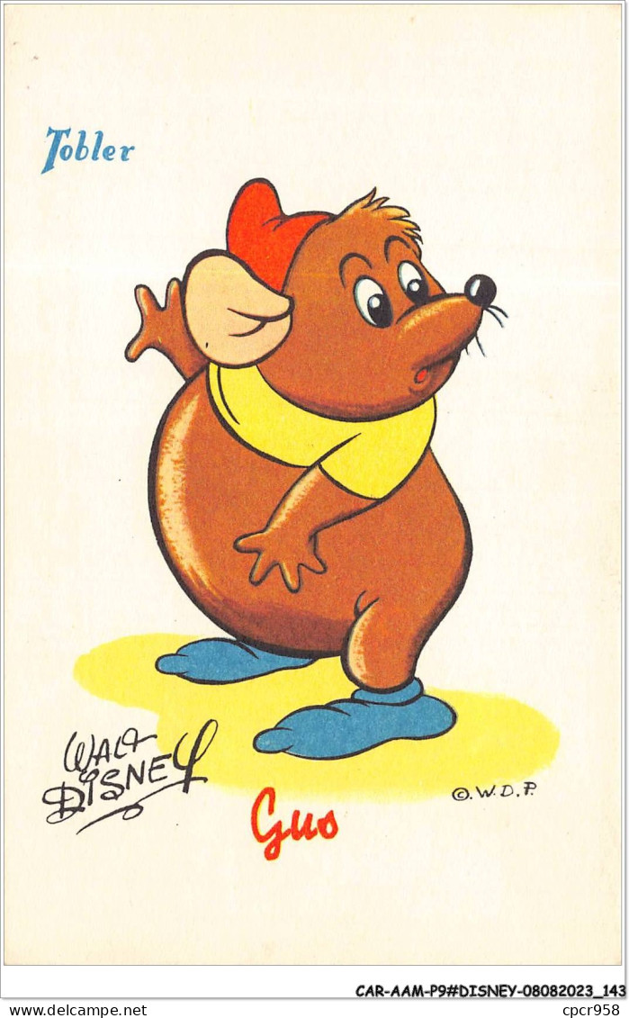 CAR-AAMP9-DISNEY-0787 - Gus - Publicite Chocolat Tobler  - Disneyland