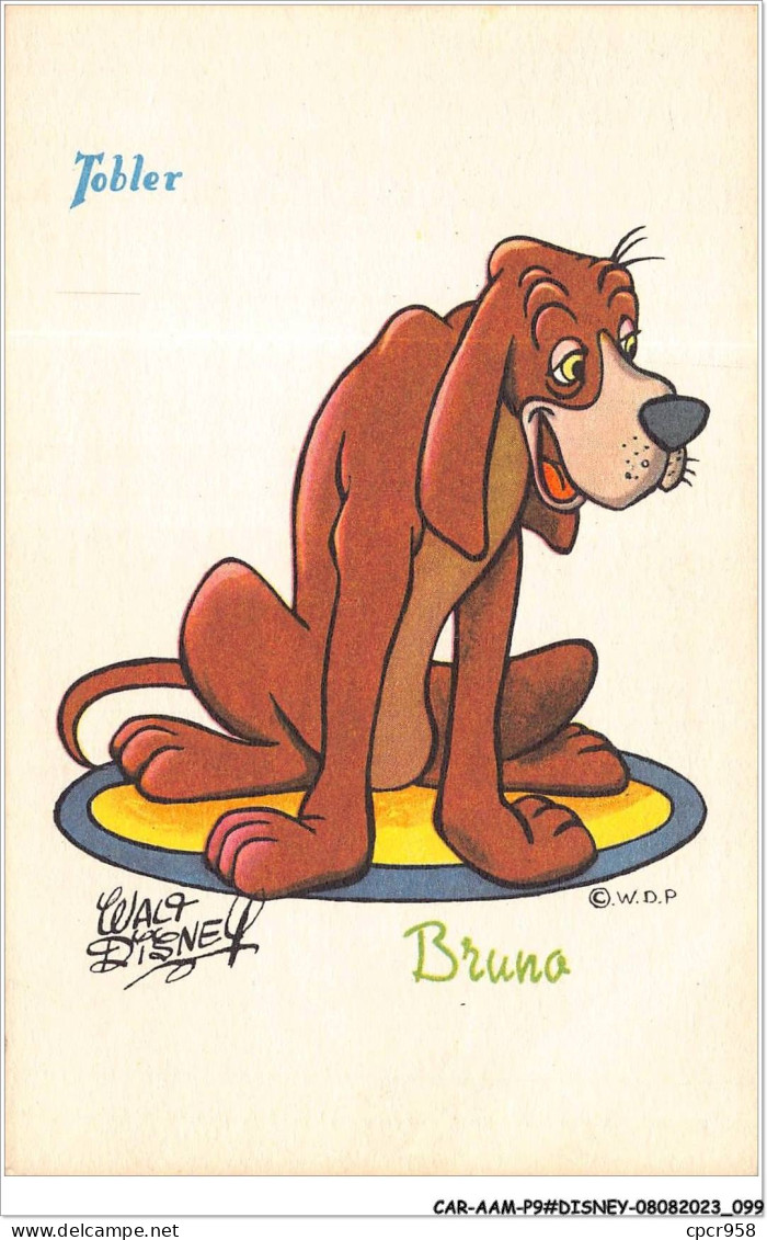 CAR-AAMP9-DISNEY-0765 - Bruno - Publicite Chocolat Tobler  - Disneyland