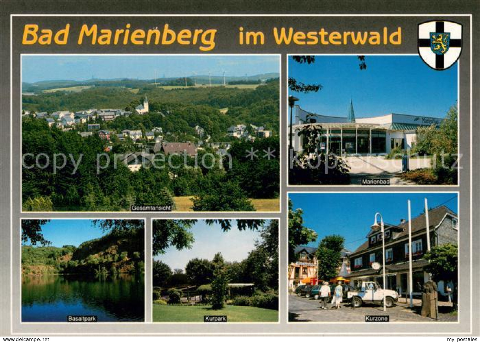 73673199 Bad Marienberg Gesamtansicht Marienbad Basaltpark Kurpark Kurzone Kneip - Bad Marienberg