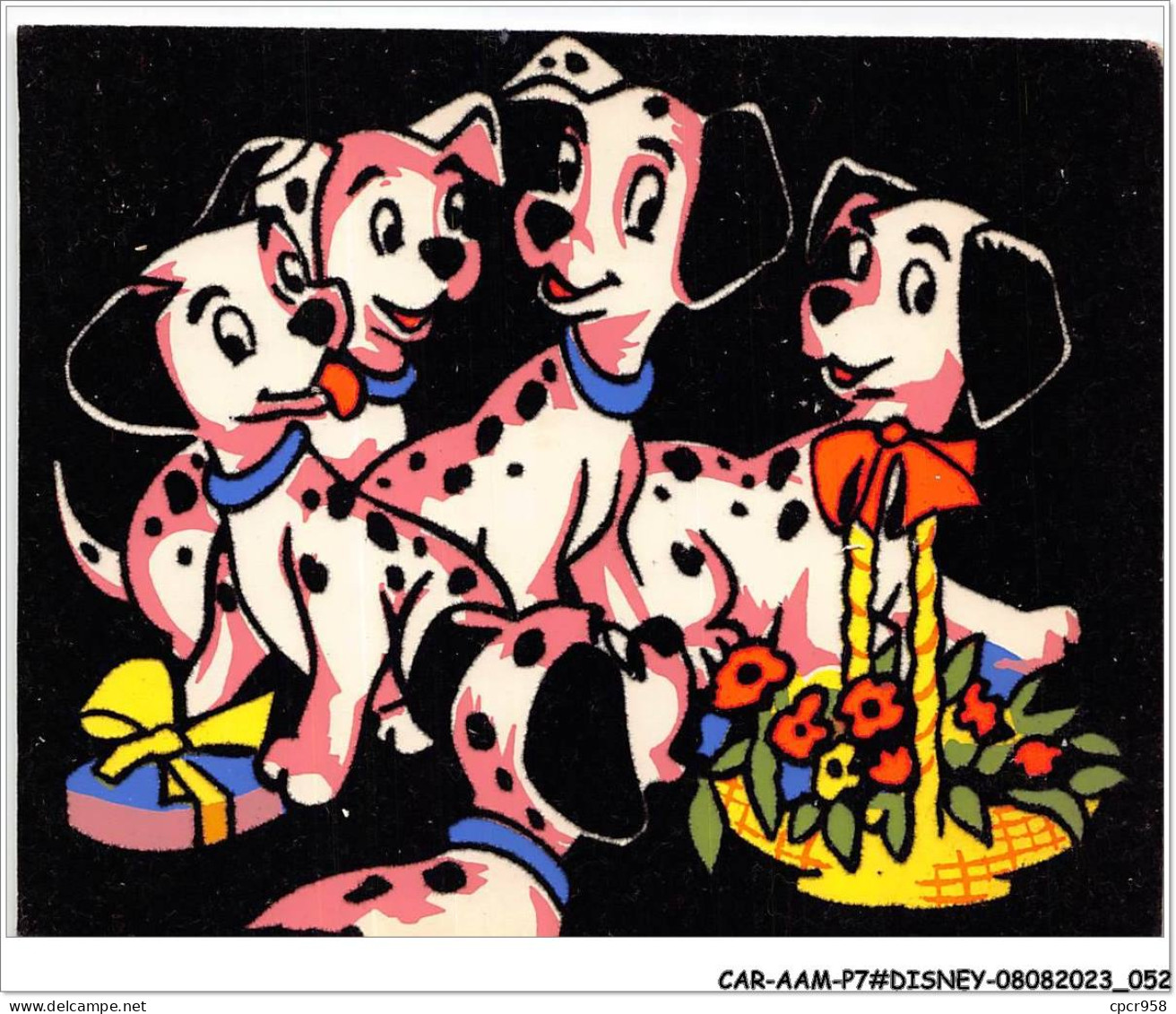 CAR-AAMP7-DISNEY-0637 -  Les 101 Dalmatiens - Les Petits Chiens Ont Des Cadeaux - Disneyland