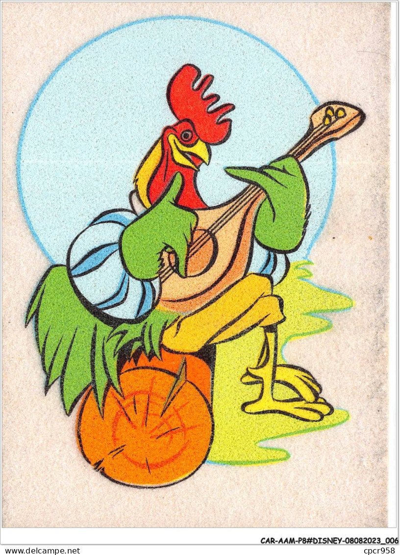 CAR-AAMP8-DISNEY-0655 - Robin Des Bois - Le Coq Qui Joue A La Guitare - Disneyland