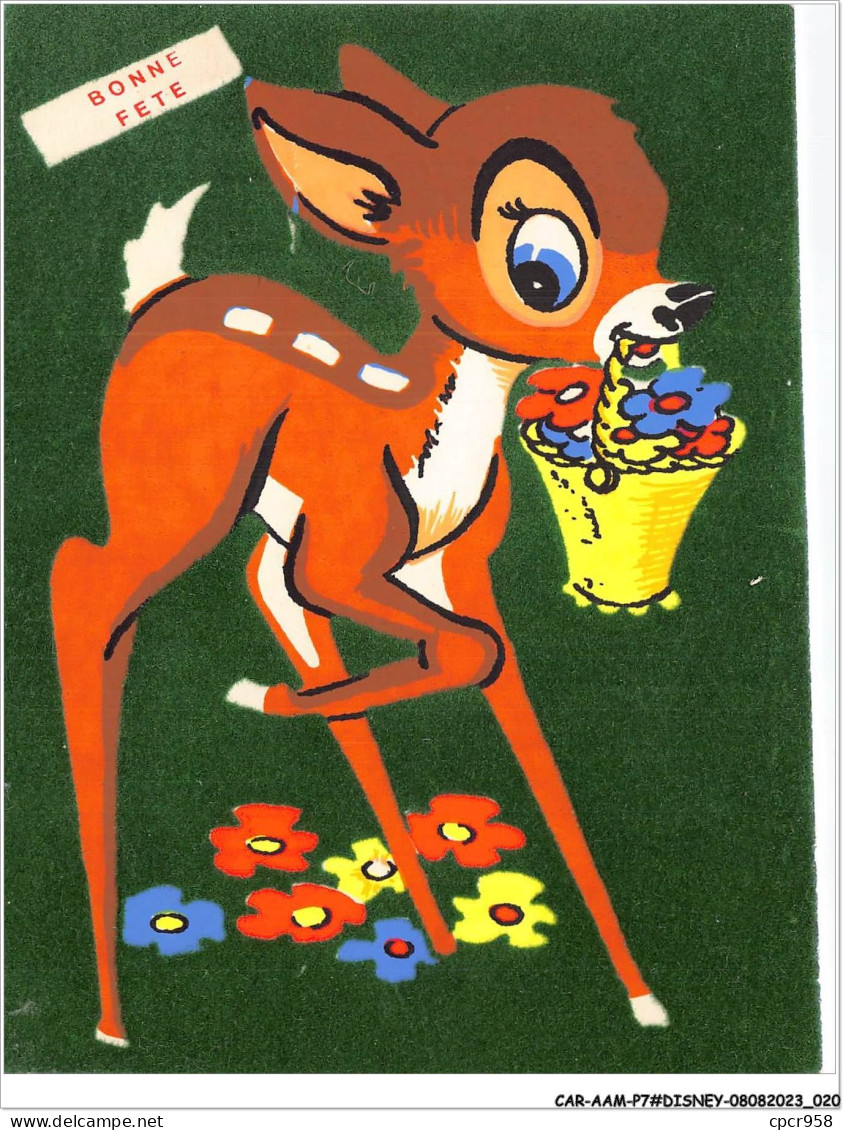 CAR-AAMP7-DISNEY-0621 - Bambi - Bonne Fete - Disneyland