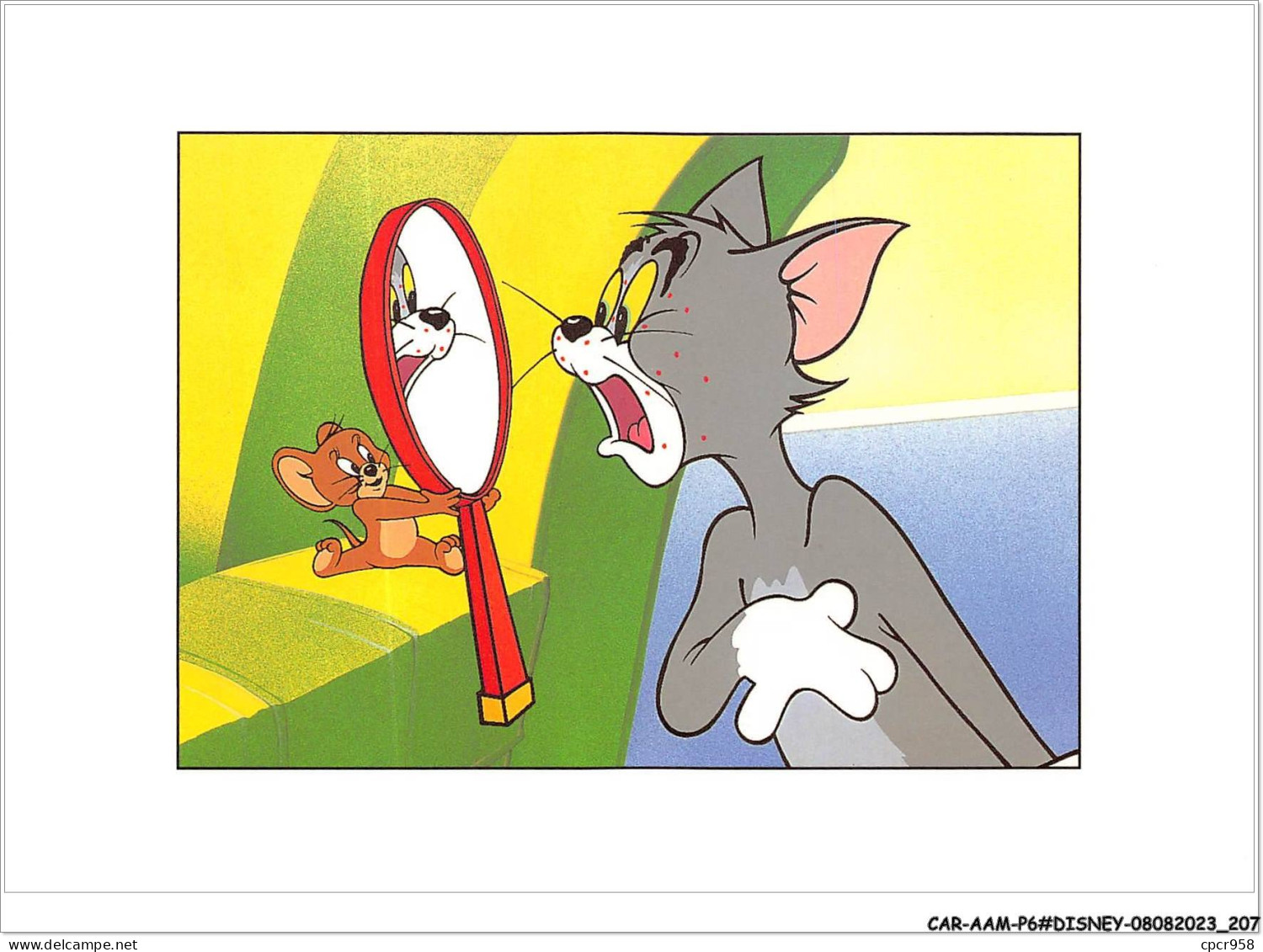 CAR-AAMP6-DISNEY-0608 - Tom And Jerry - Tom A La Varicelle - Disneyland