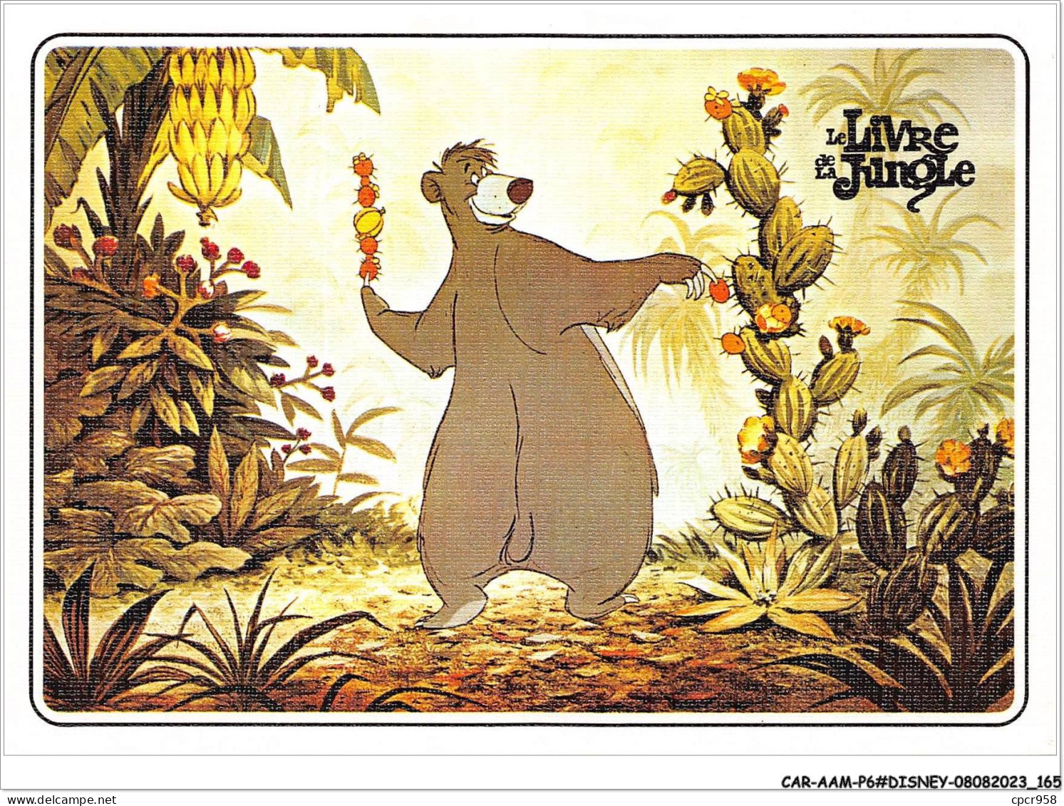 CAR-AAMP6-DISNEY-0587 - Le Livre De La Jungle -Balloo - D-570 - Disneyland