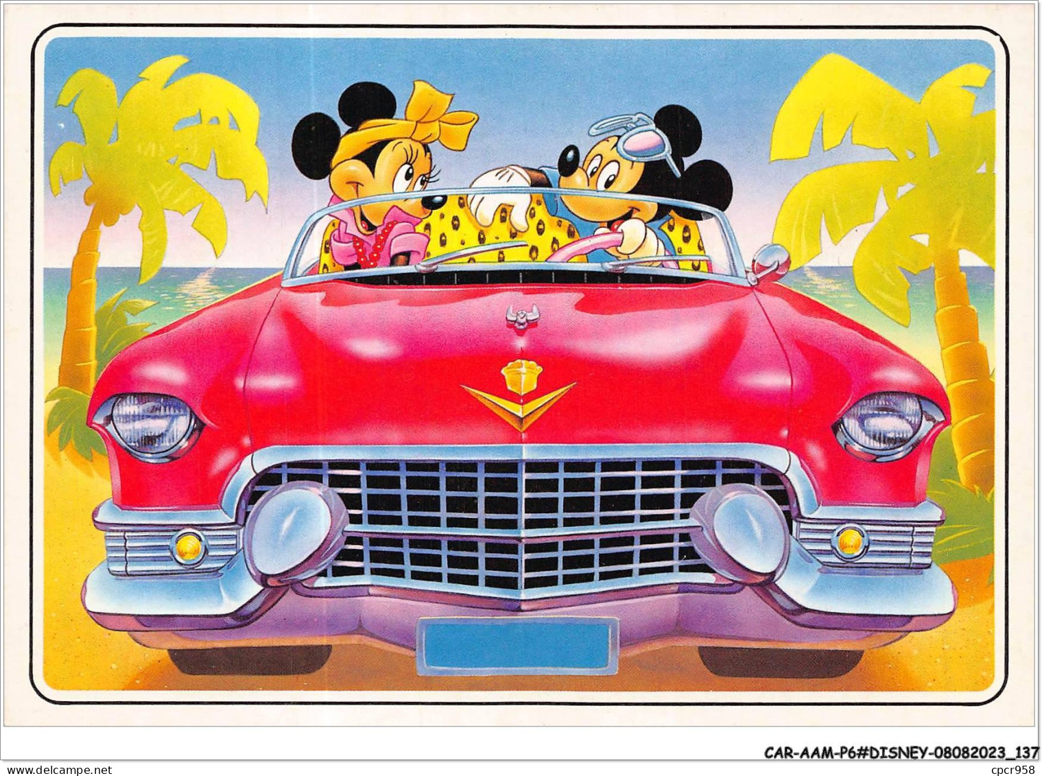 CAR-AAMP6-DISNEY-0573 - Mickey Et Minnie En Voiture - Disneyland