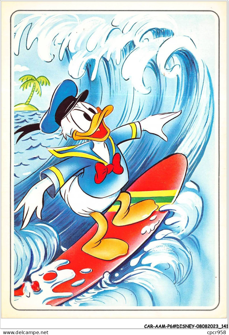 CAR-AAMP6-DISNEY-0575 - Donald Surfe - Le Sport Par Walt-Disney - Disneyland