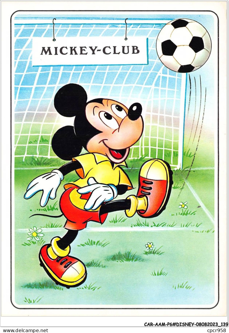 CAR-AAMP6-DISNEY-0574 - Mickey Jouant Au Foot - Le Sport Par Walt-Disney - Disneyland