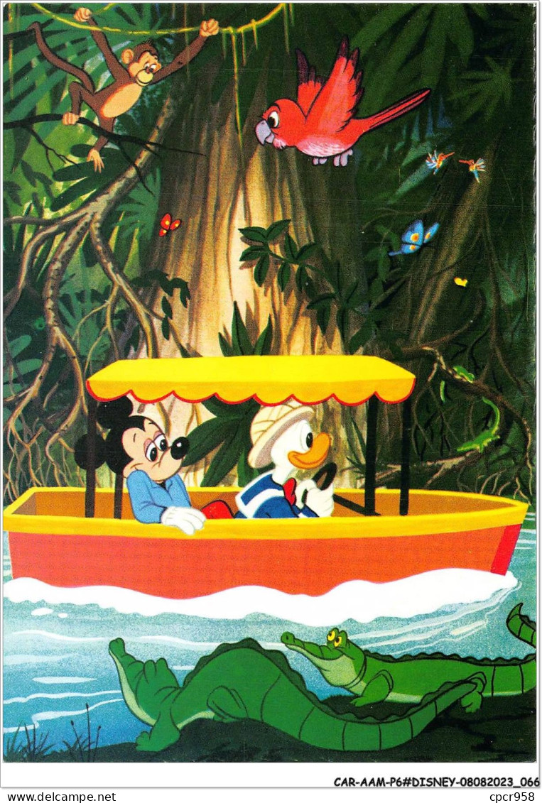 CAR-AAMP6-DISNEY-0537 - Donald Et Mickey En Bateau - Disneyland