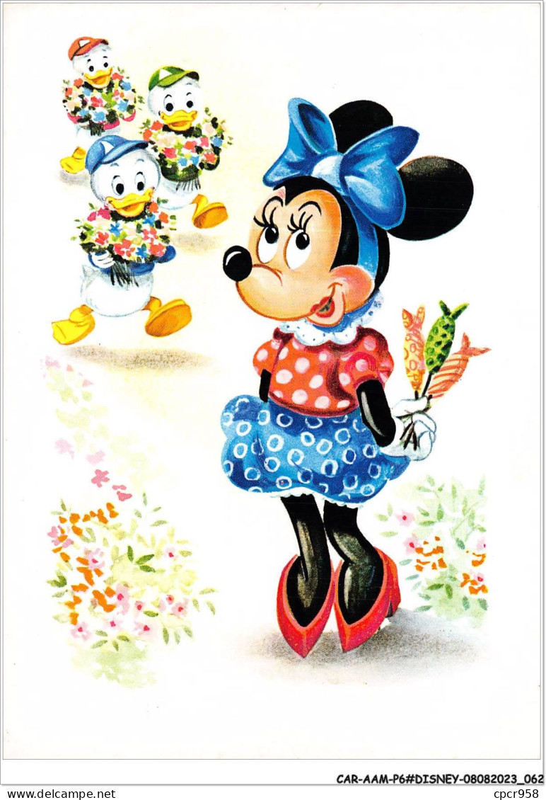 CAR-AAMP6-DISNEY-0535 - Minnie Et Les Neveux De Donald - Disneyland