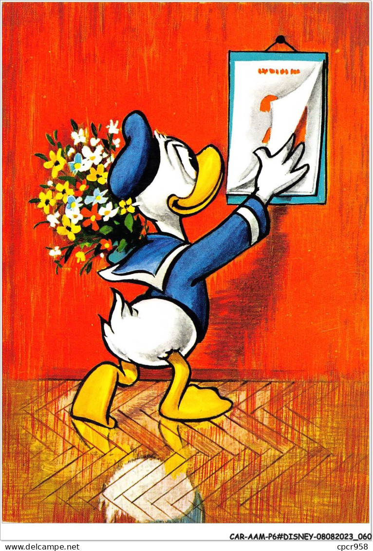 CAR-AAMP6-DISNEY-0534 - Donald Devant Le Calendrier  - Disneyland