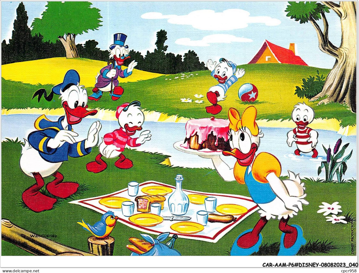 CAR-AAMP6-DISNEY-0524 - Picnique Familial De Donald - WD 1/10 - Disneyland