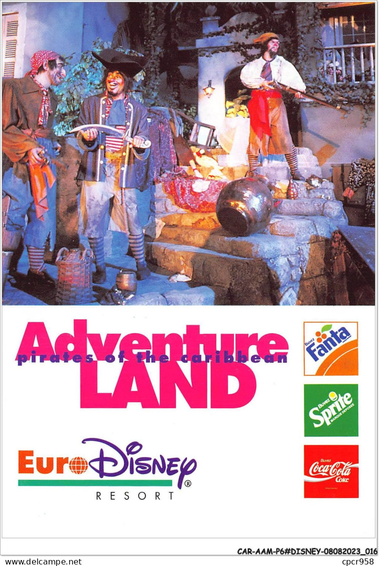 CAR-AAMP6-DISNEY-0512 - Euro Disney Resort - Adventure Land - Pirates Of The Caribbean - Disneyland