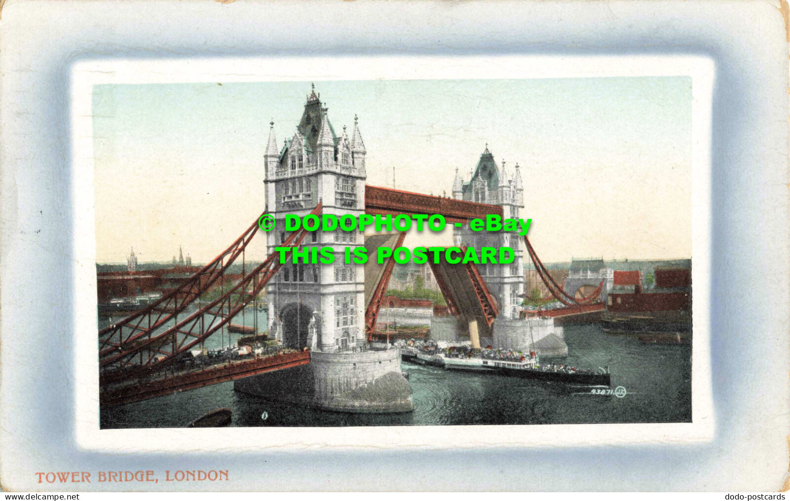 R562151 London. Tower Bridge. Valentine Series - Sonstige & Ohne Zuordnung