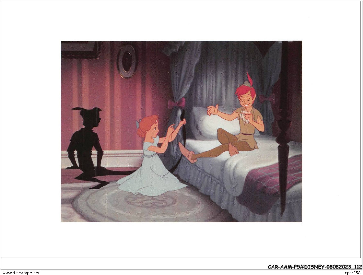 CAR-AAMP5-DISNEY-0464 - Peter-Pan - Wendy Sews Peter's Shadow Back On - Disneyland