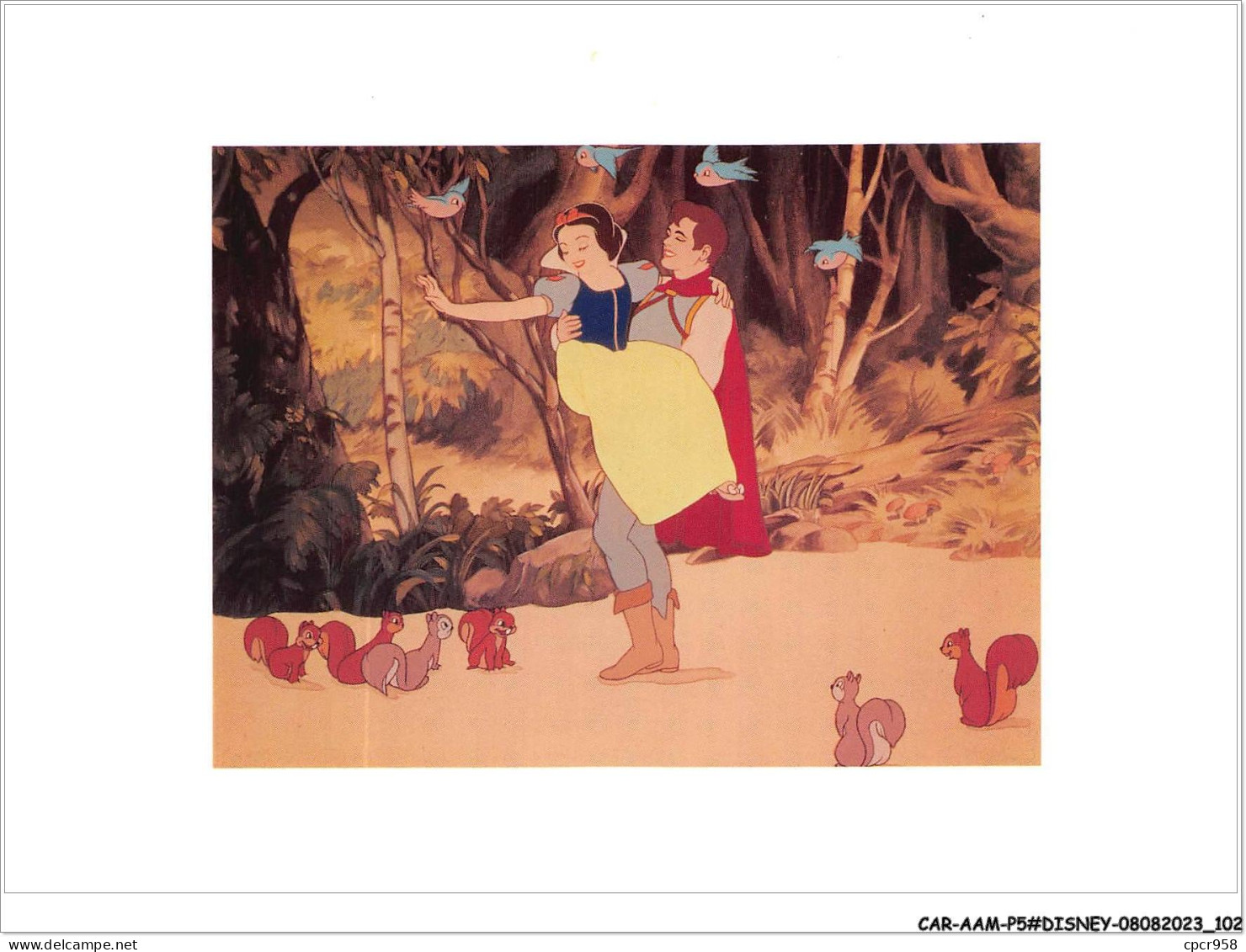 CAR-AAMP5-DISNEY-0459 - Blanche-Neige - Happy Ever After - Snow White And The Seven Dwarfs  - Disneyland