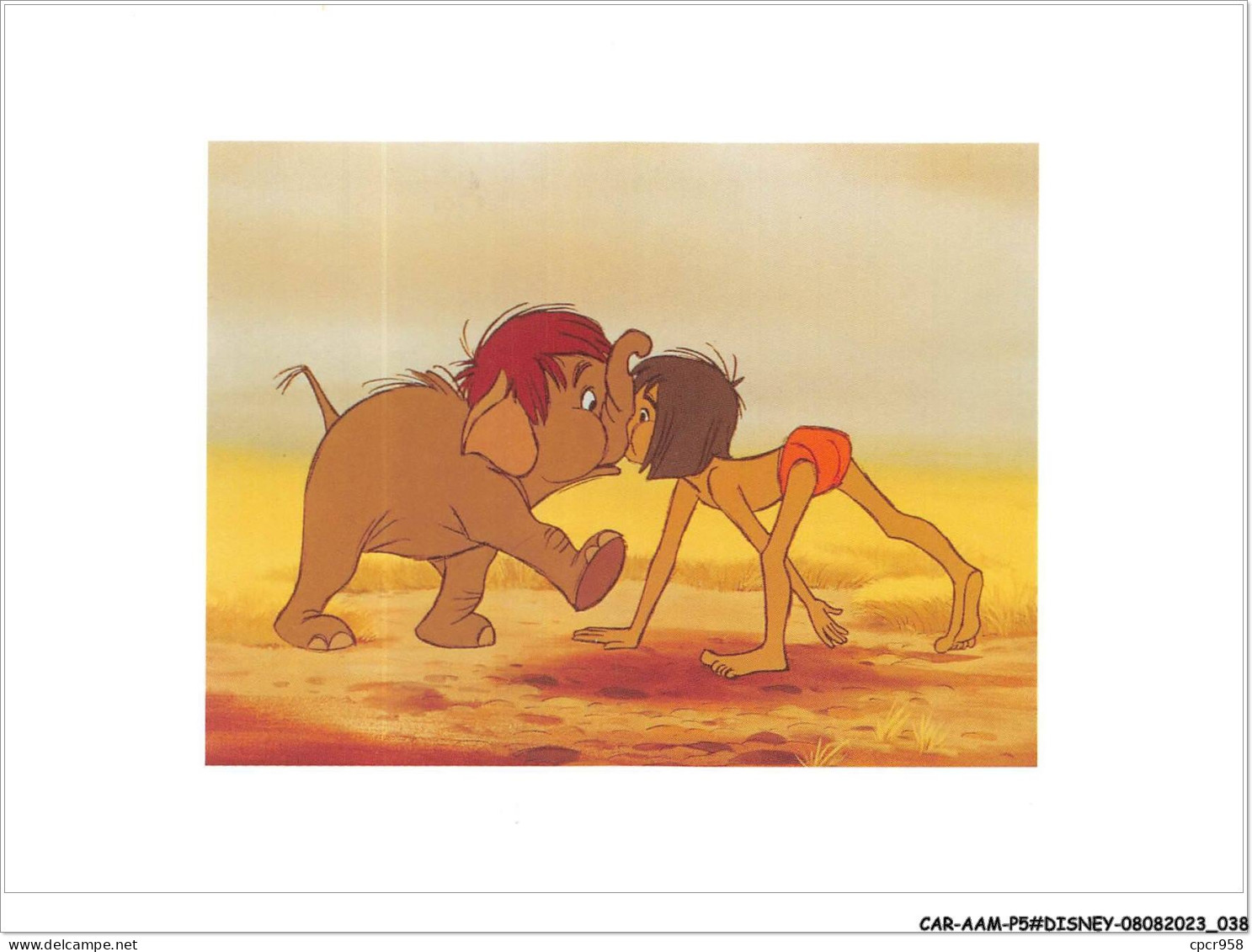 CAR-AAMP5-DISNEY-0427 - Le Livre De La Jungle - Mowgli Falls In With The Colonel's Son - Disneyland