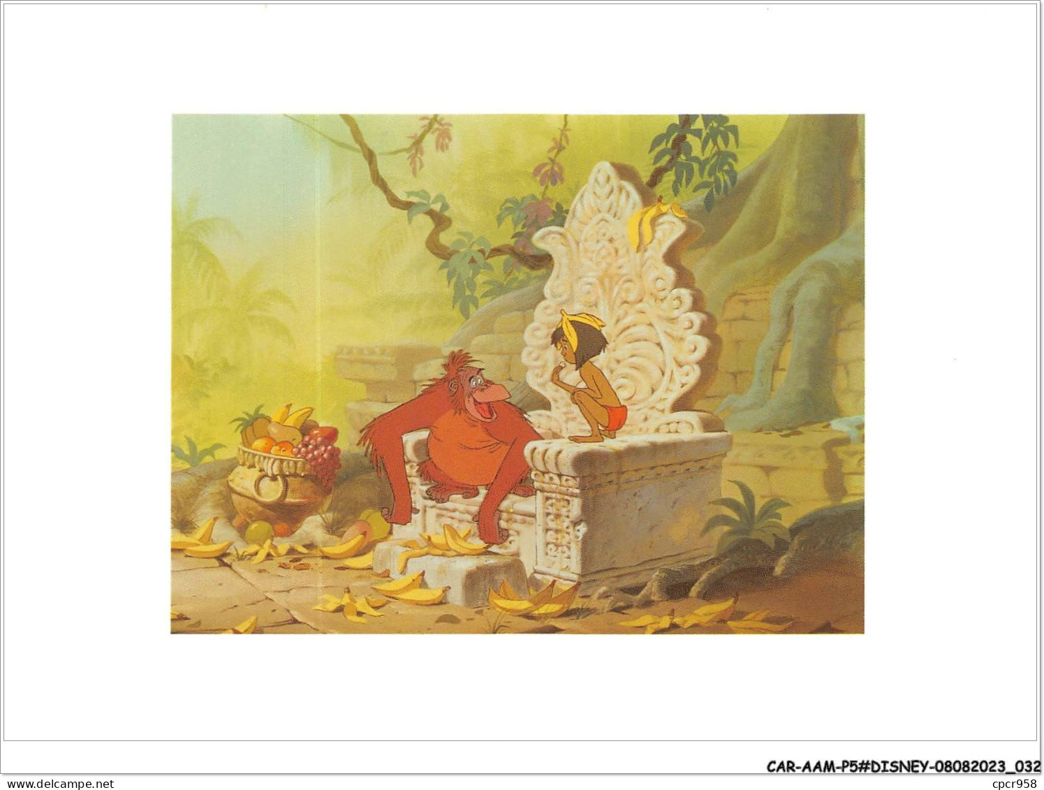 CAR-AAMP5-DISNEY-0424 -  Le Livre De La Jungle - Just Tell Me The Secret Of Man's Red Fire - Disneyland