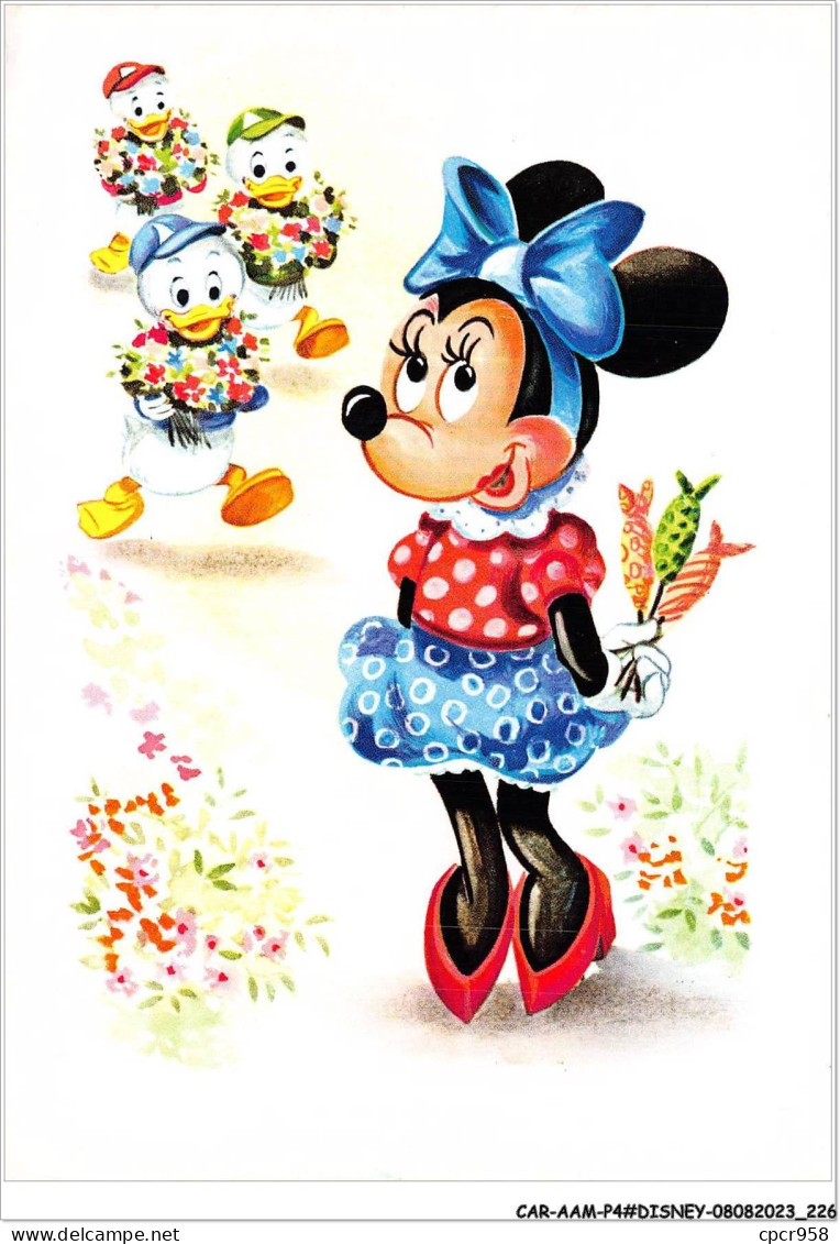 CAR-AAMP4-DISNEY-0405 - Minnie Et Les Neveux De Donald - Disneyland