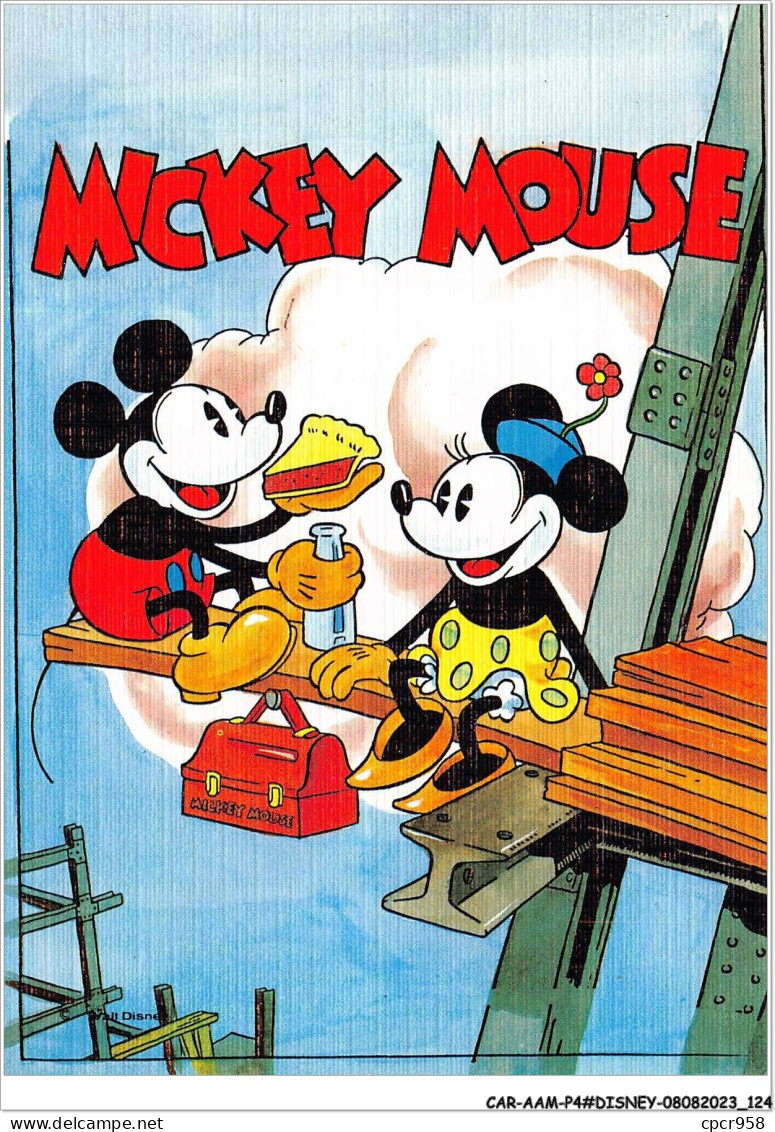 CAR-AAMP4-DISNEY-0354 - Mickey Mouse Et Minnie Mangent - WD 5/26 - Disneyland