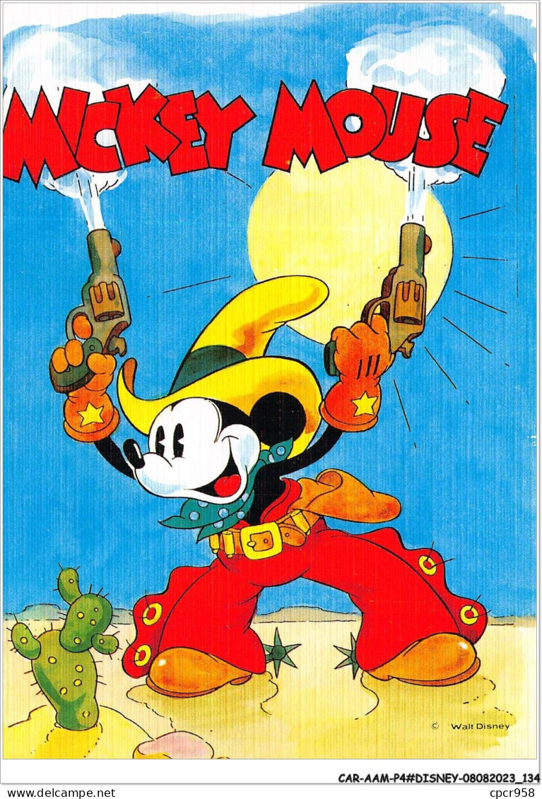 CAR-AAMP4-DISNEY-0359 - Mickey Mouse Le Cowboy- WD 5/21 - Disneyland