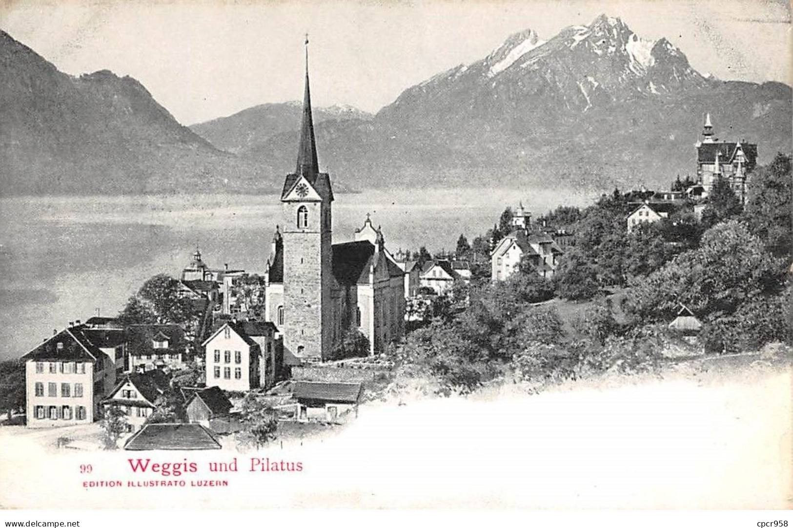 SUISSE - SAN49846 - Weggis Und Pilatus - Weggis