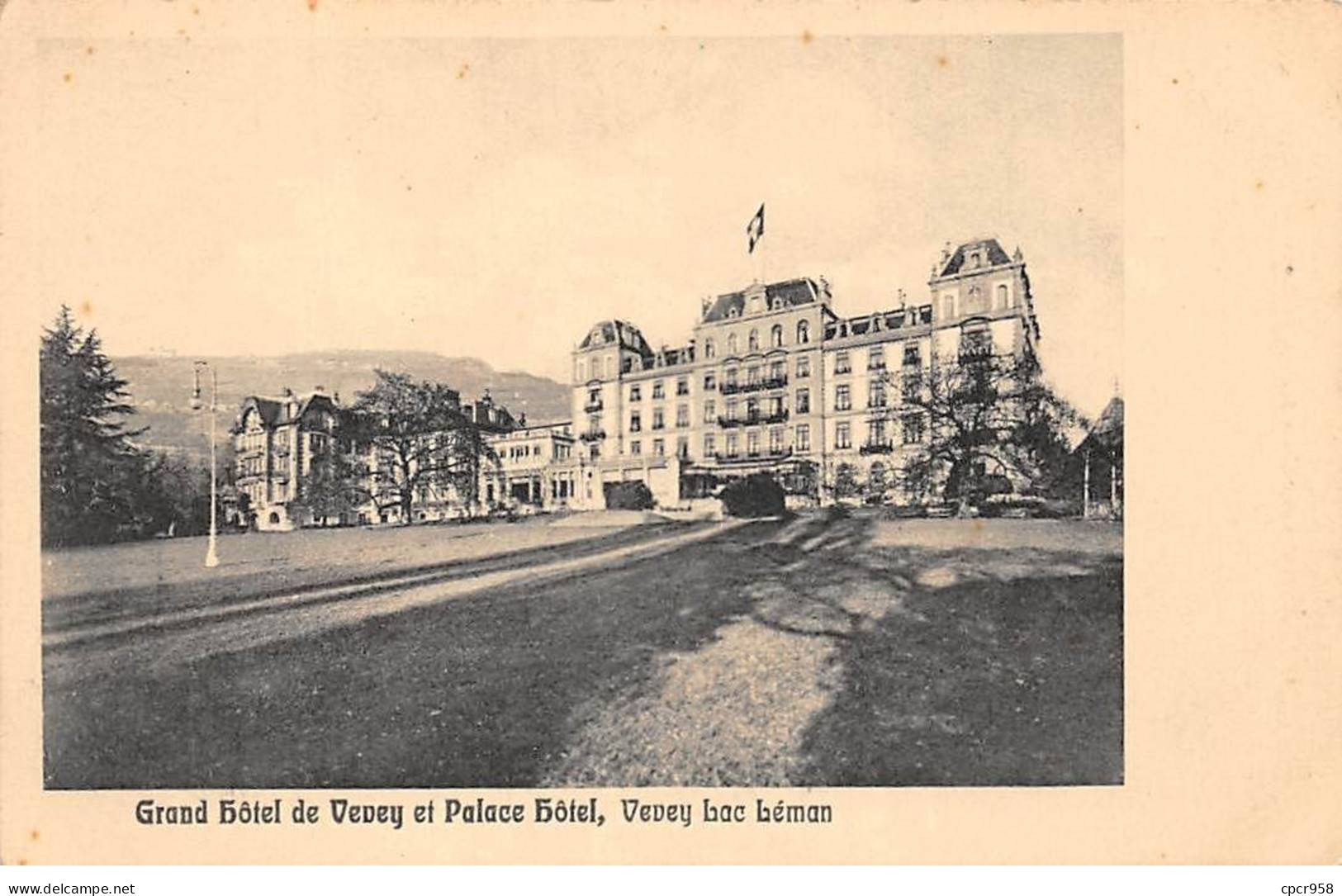 SUISSE - SAN49777 - Grand Hôtel De Vevey Et Palace Hôtel - Vevey Lac Léman - Vevey