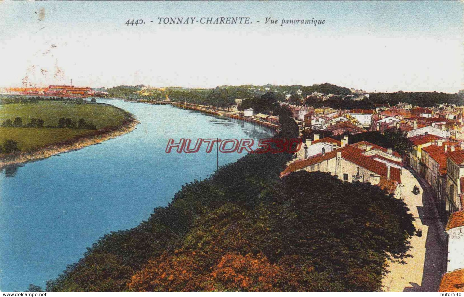 CPA TONNAY CHARENTE - CHARENTE MARITIME - VUE PANORAMIQUE - Andere & Zonder Classificatie