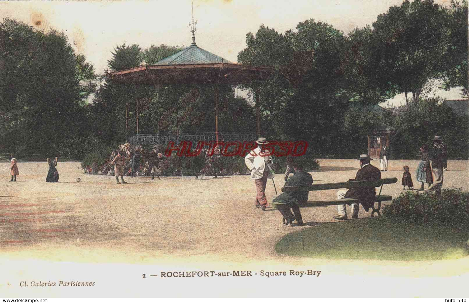 CPA ROCHEFORT SUR MER - CHARENTE MARITIME - SQUARE ROY BRY - Rochefort