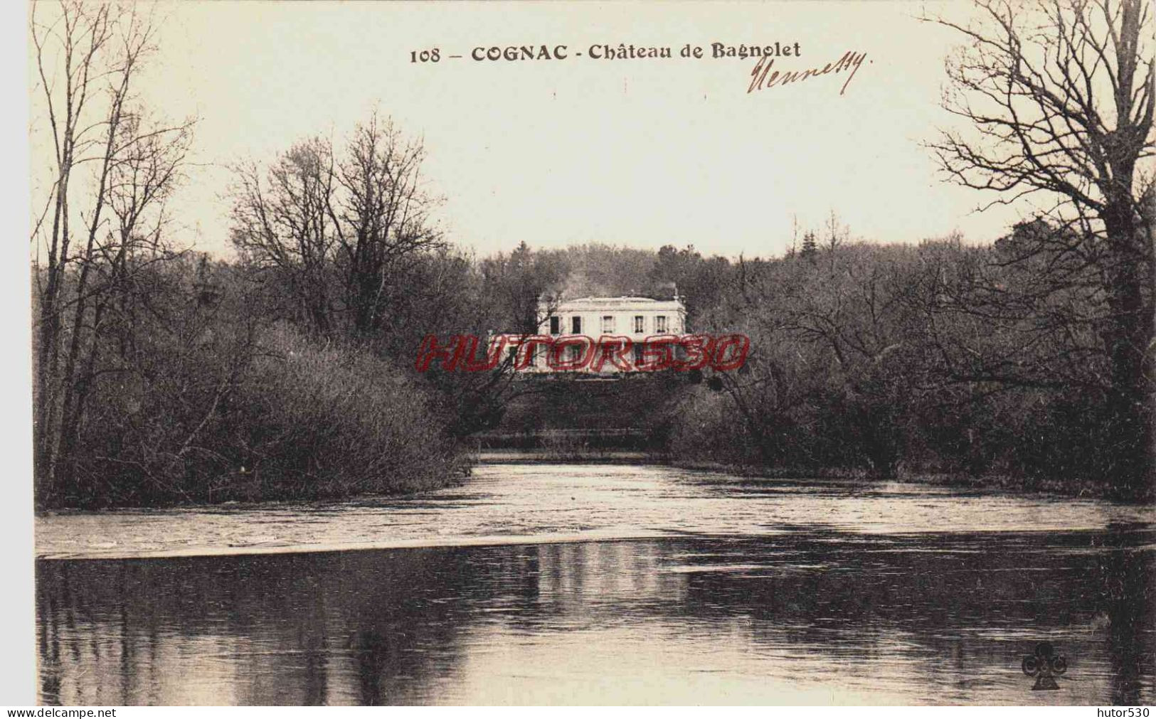 CPA COGNAC - CHARENTE - CHATEAU DE BAGNOLET - Cognac