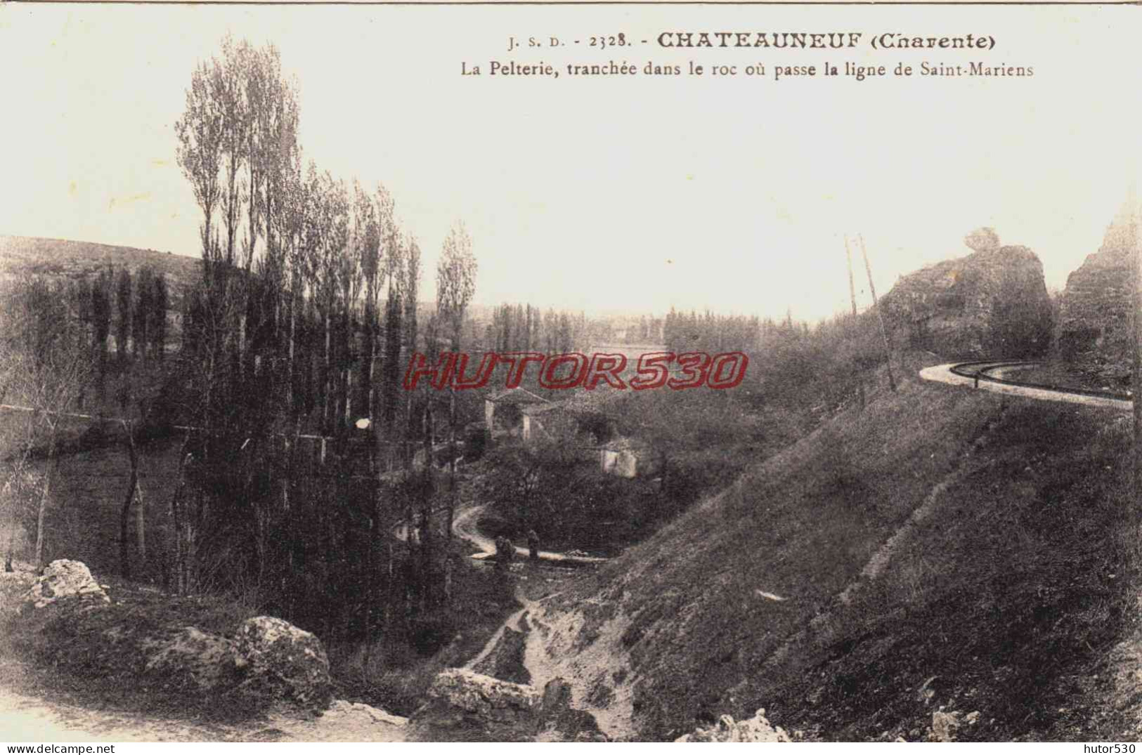 CPA CHATEAUNEUF - CHARENTE - LA PELTERIE - Chateauneuf Sur Charente