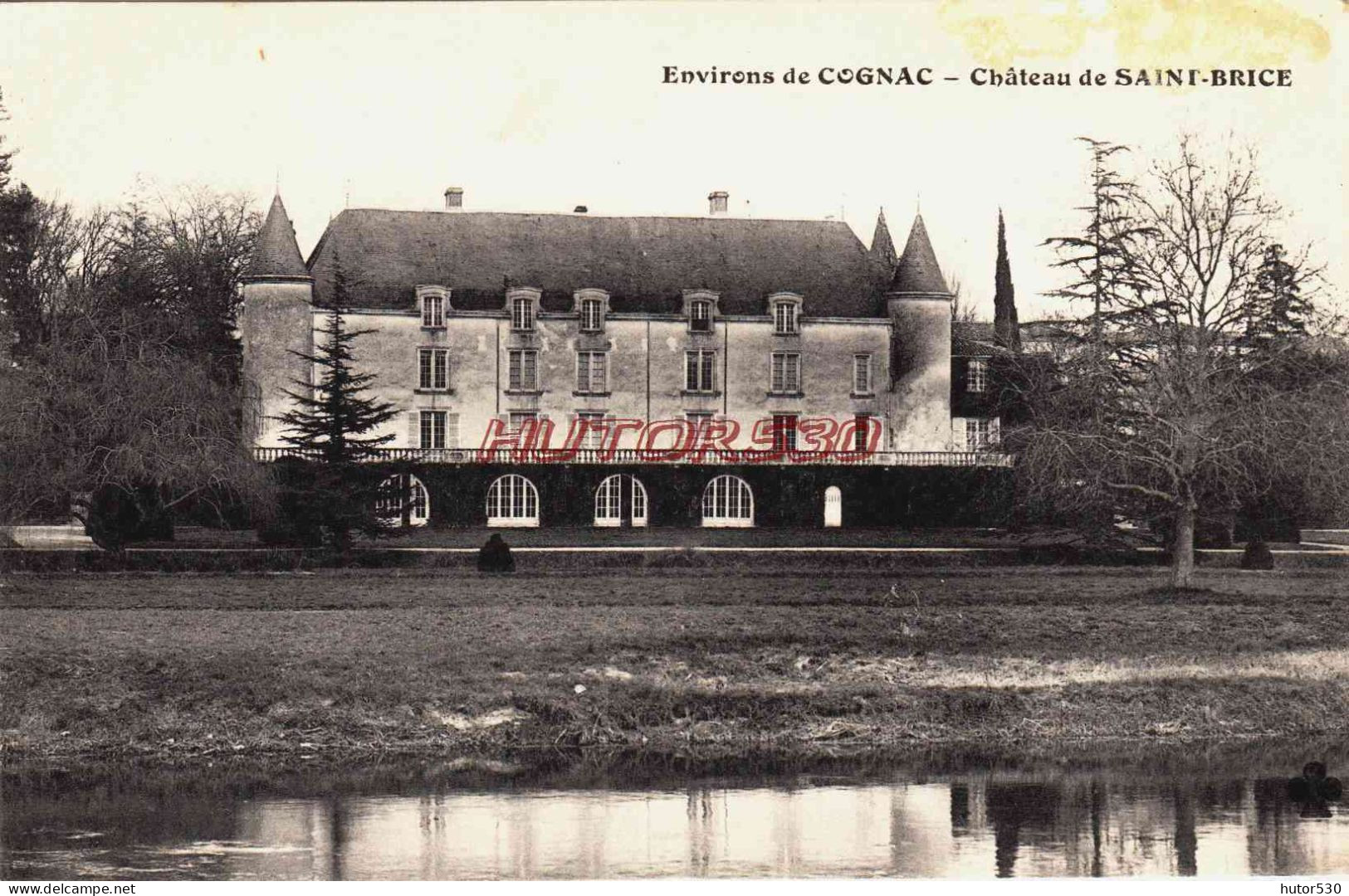 CPA COGNAC - CHARENTE - ENVIRONS - CHATEAU DE SAINT BRICE - Cognac