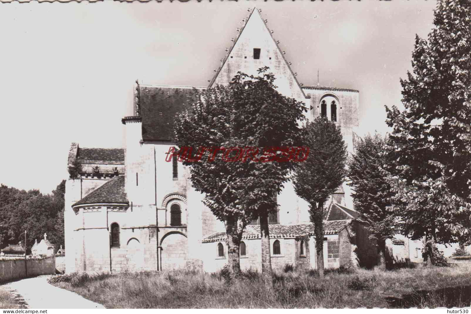 CPSM CHATEAUNEUF SUR CHARENTE - CHARENTE - L'EGLISE - Chateauneuf Sur Charente