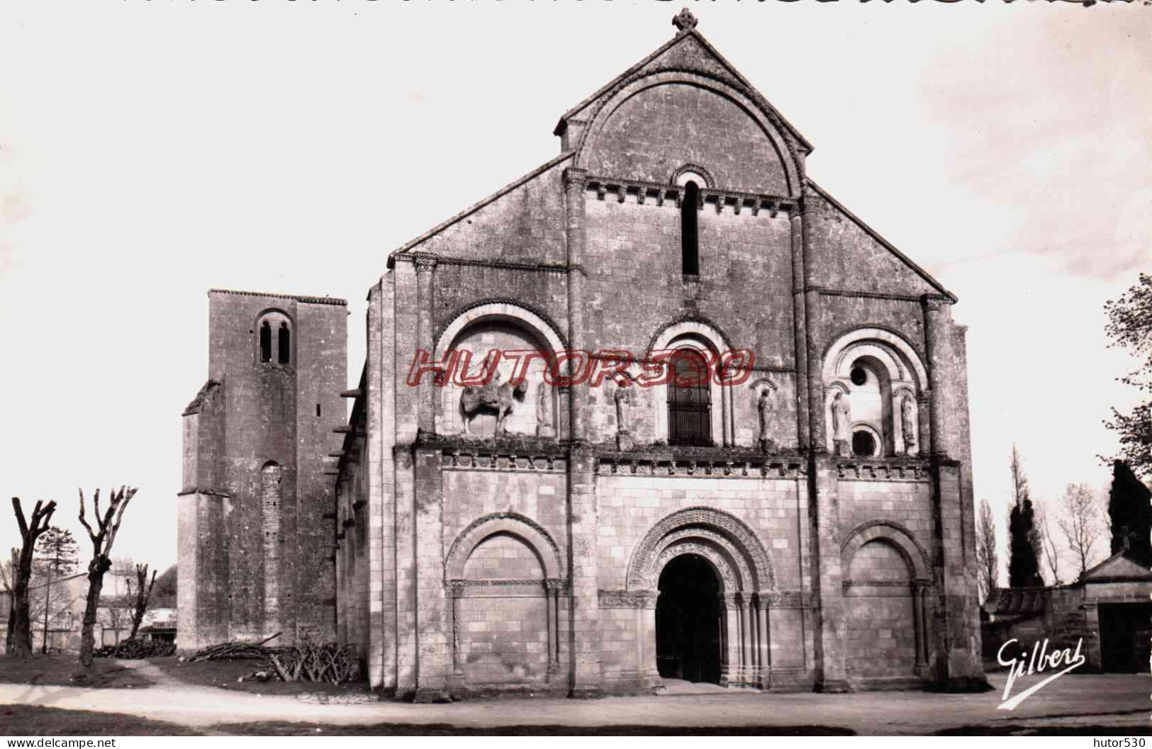 CPSM CHATEAUNEUF SUR CHARENTE - CHARENTE - L'EGLISE - Chateauneuf Sur Charente